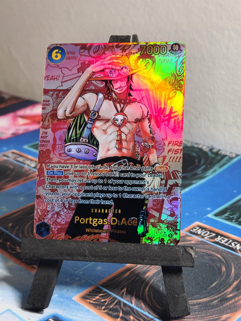 Portgas D Ace manga red alt art op13-119 One Piece Proxy
