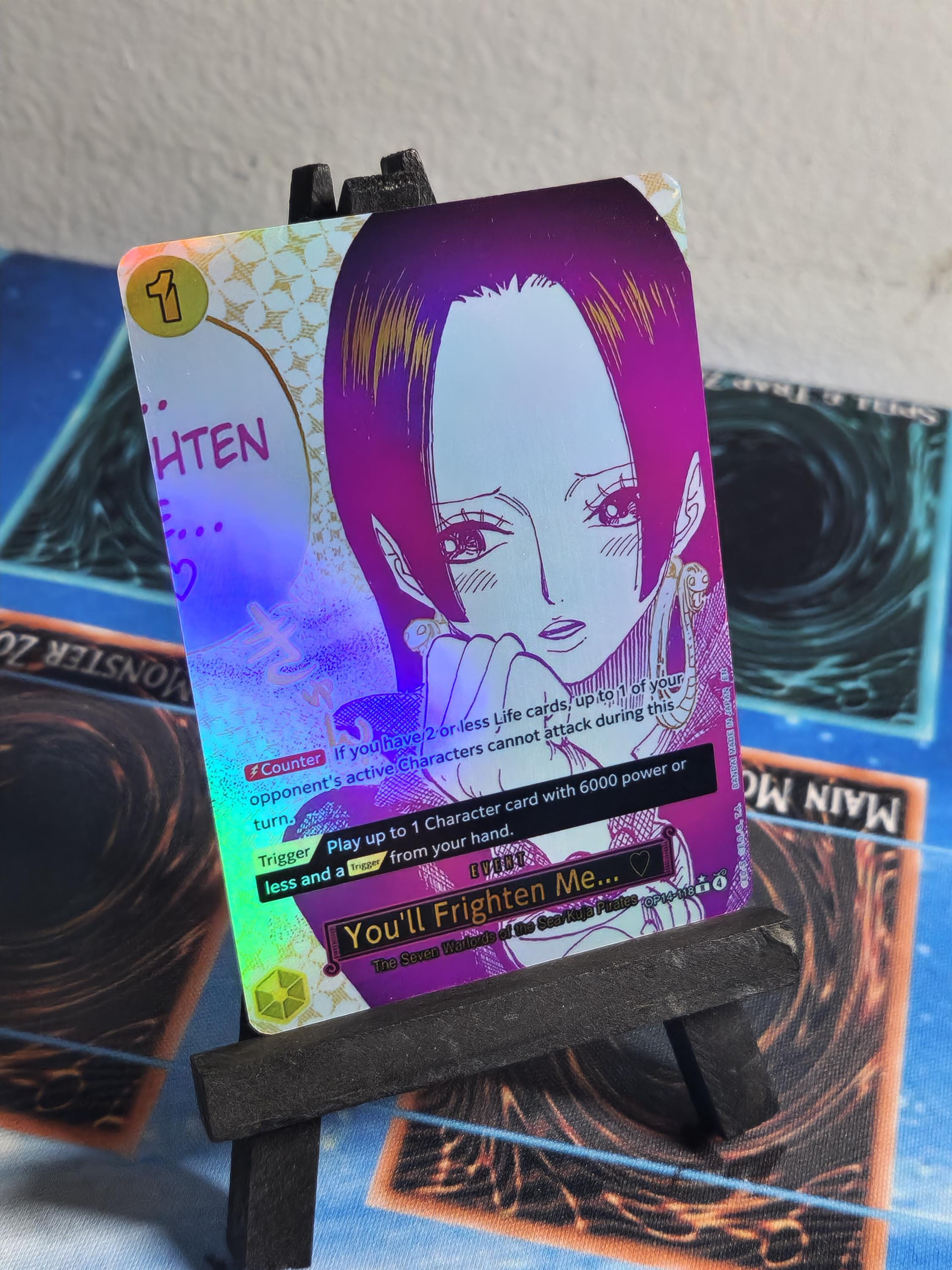 You'll Frighten Me alt art op14-118 One Piece proxy