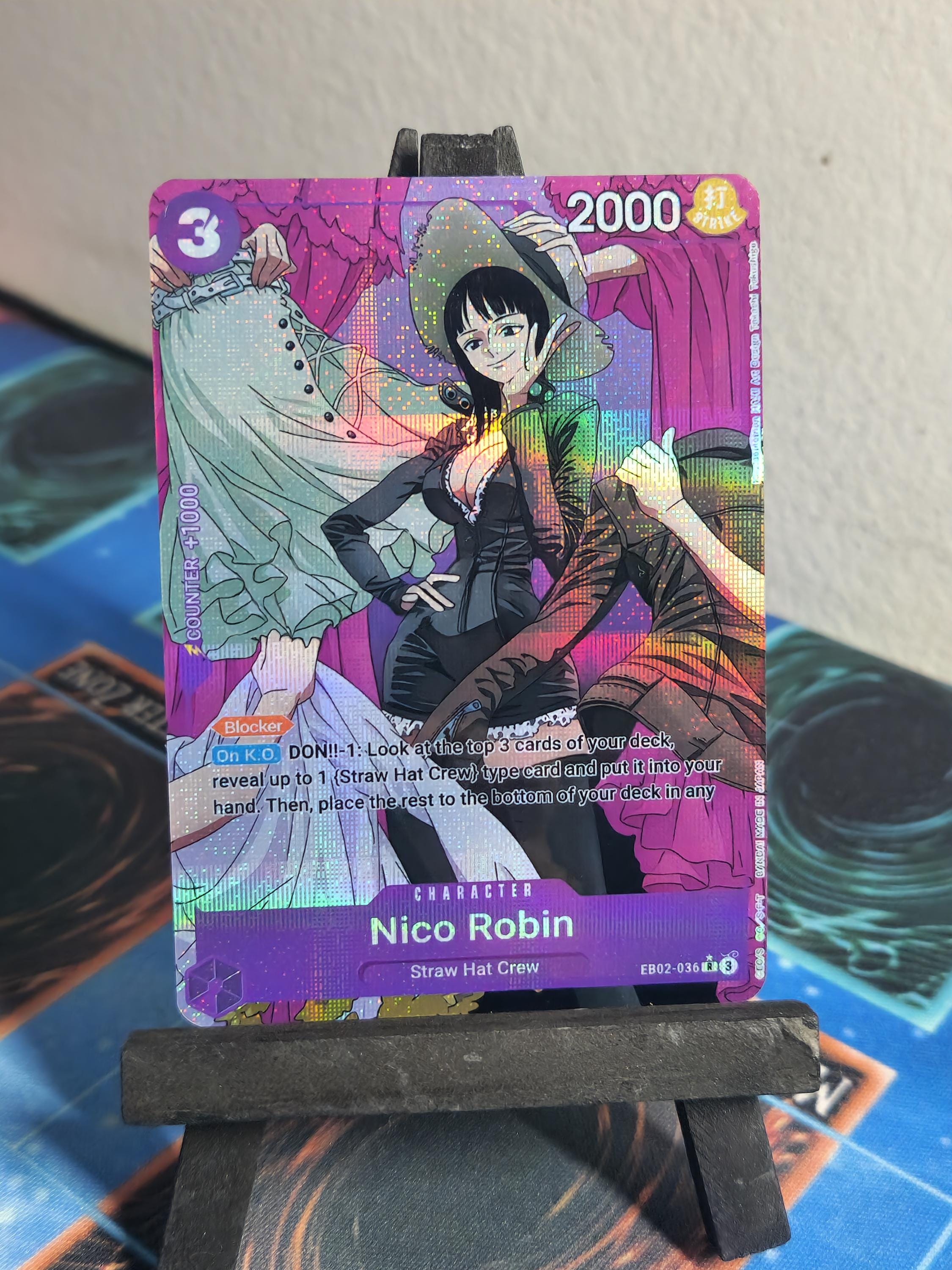 Nico Robin alt art EB02-036 One Piece Proxy