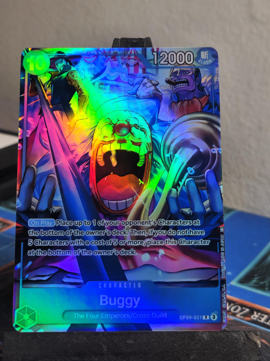 Buggy 2nd Anniversary alt art op09-051 One Piece Proxy
