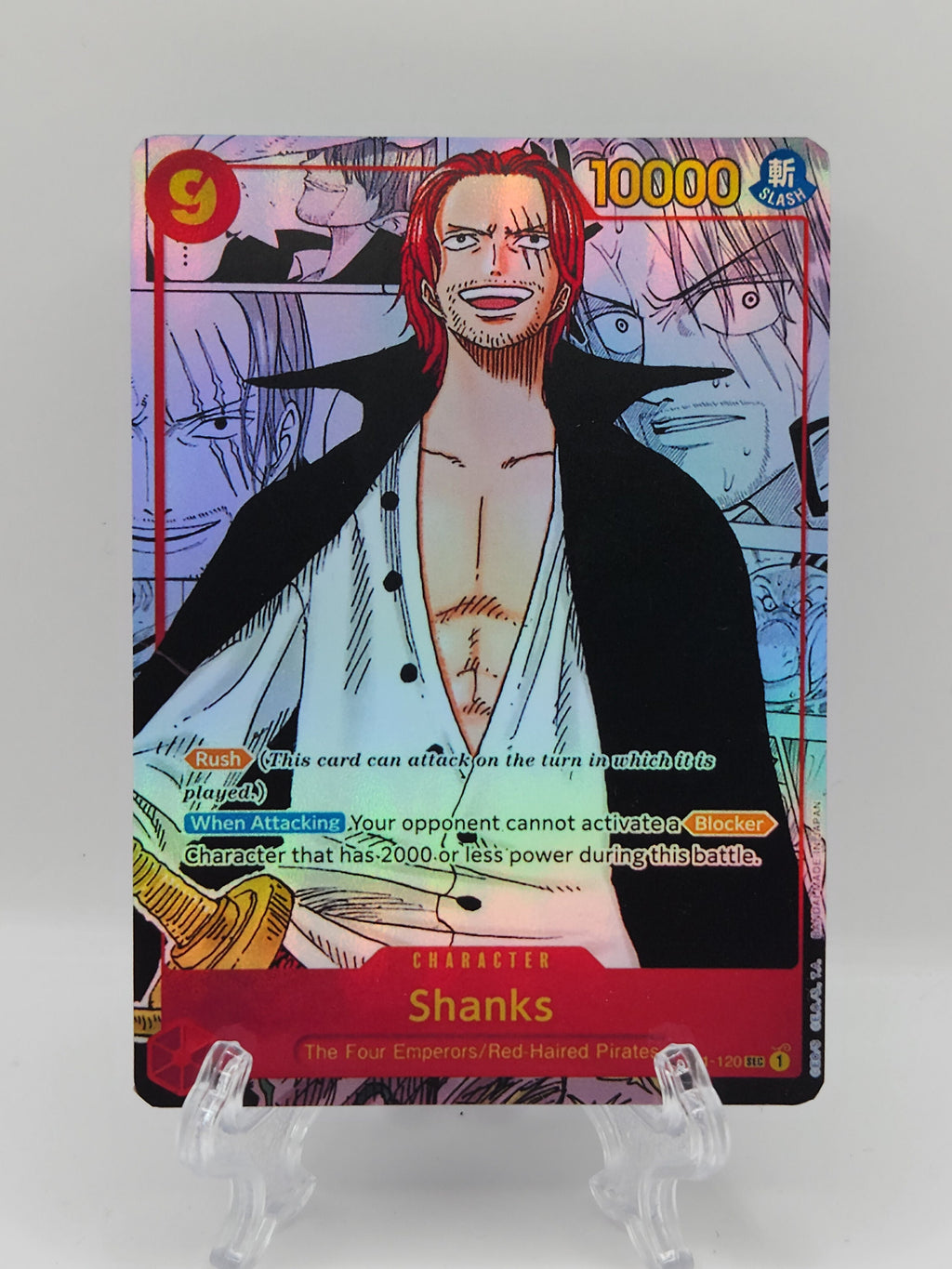 Shanks Manga Art op01-120 One Piece Proxy