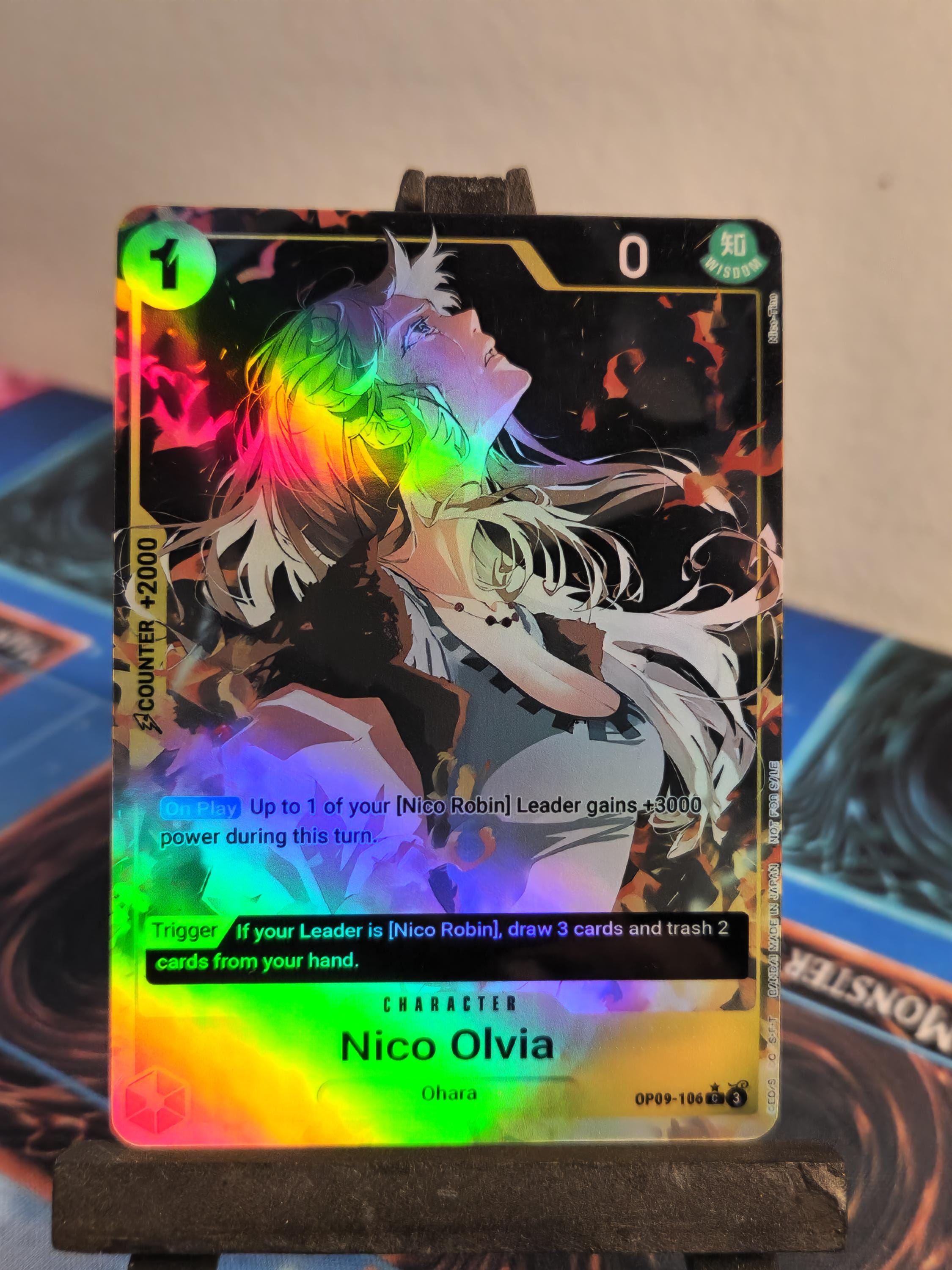 Nico Olivia alt art op09-106 One Piece Proxy
