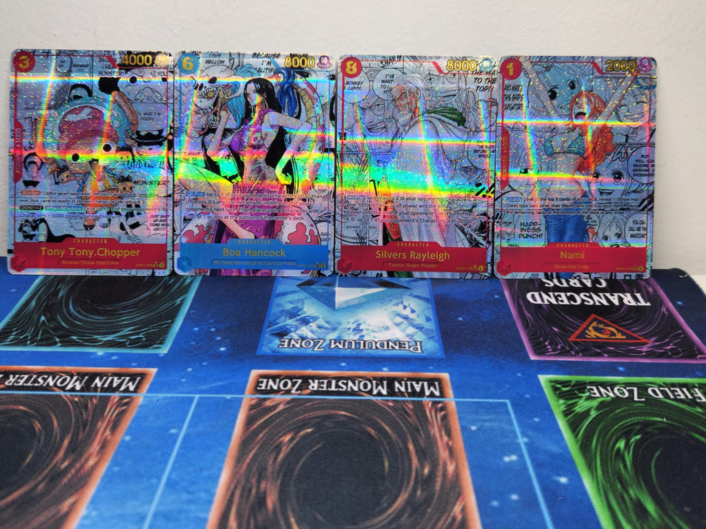 One Piece Manga Art Cards OP01-OP12 Read Description for Set Options