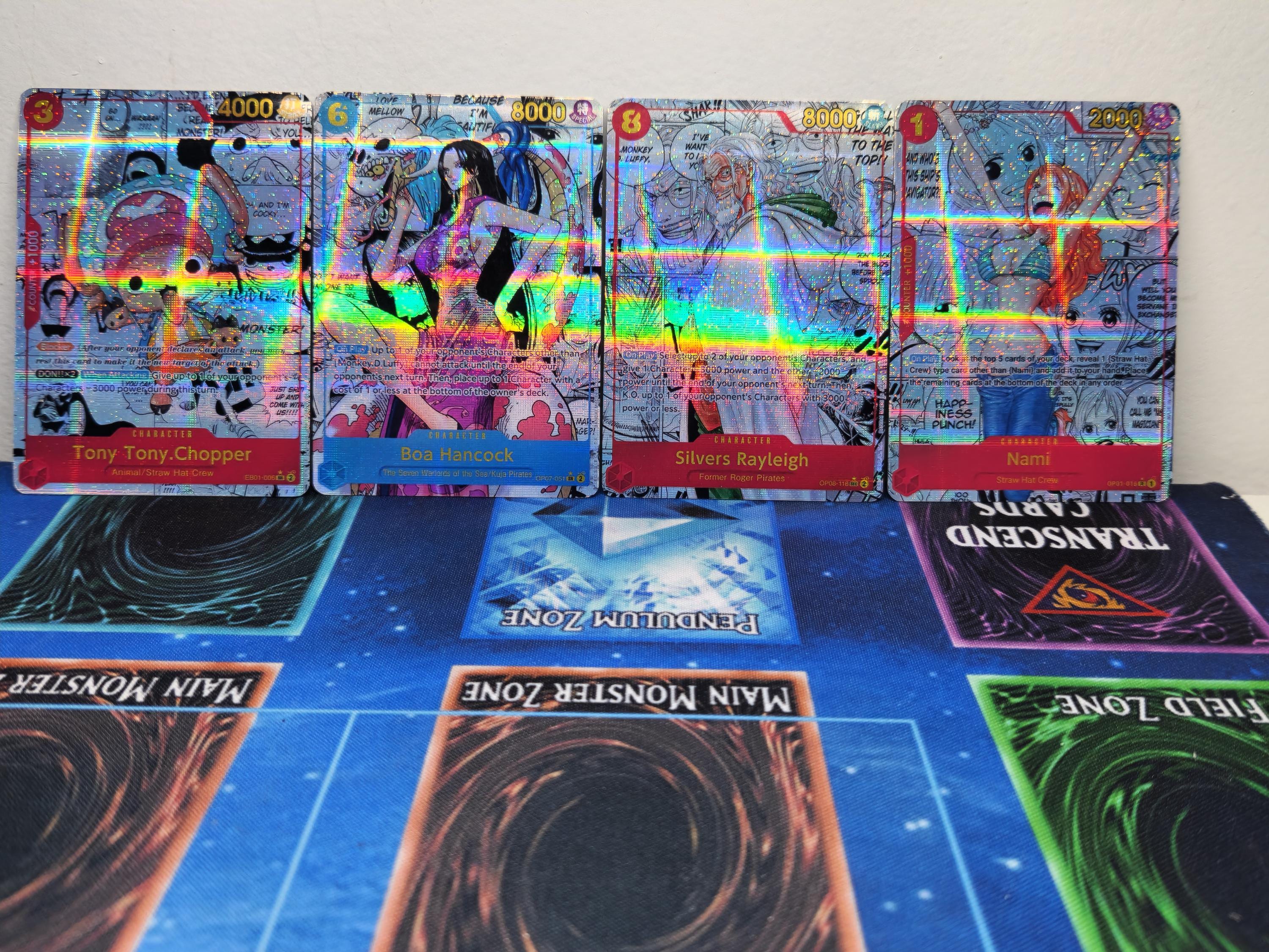 One Piece Manga Art Cards OP01-OP12 Read Description for Set Options