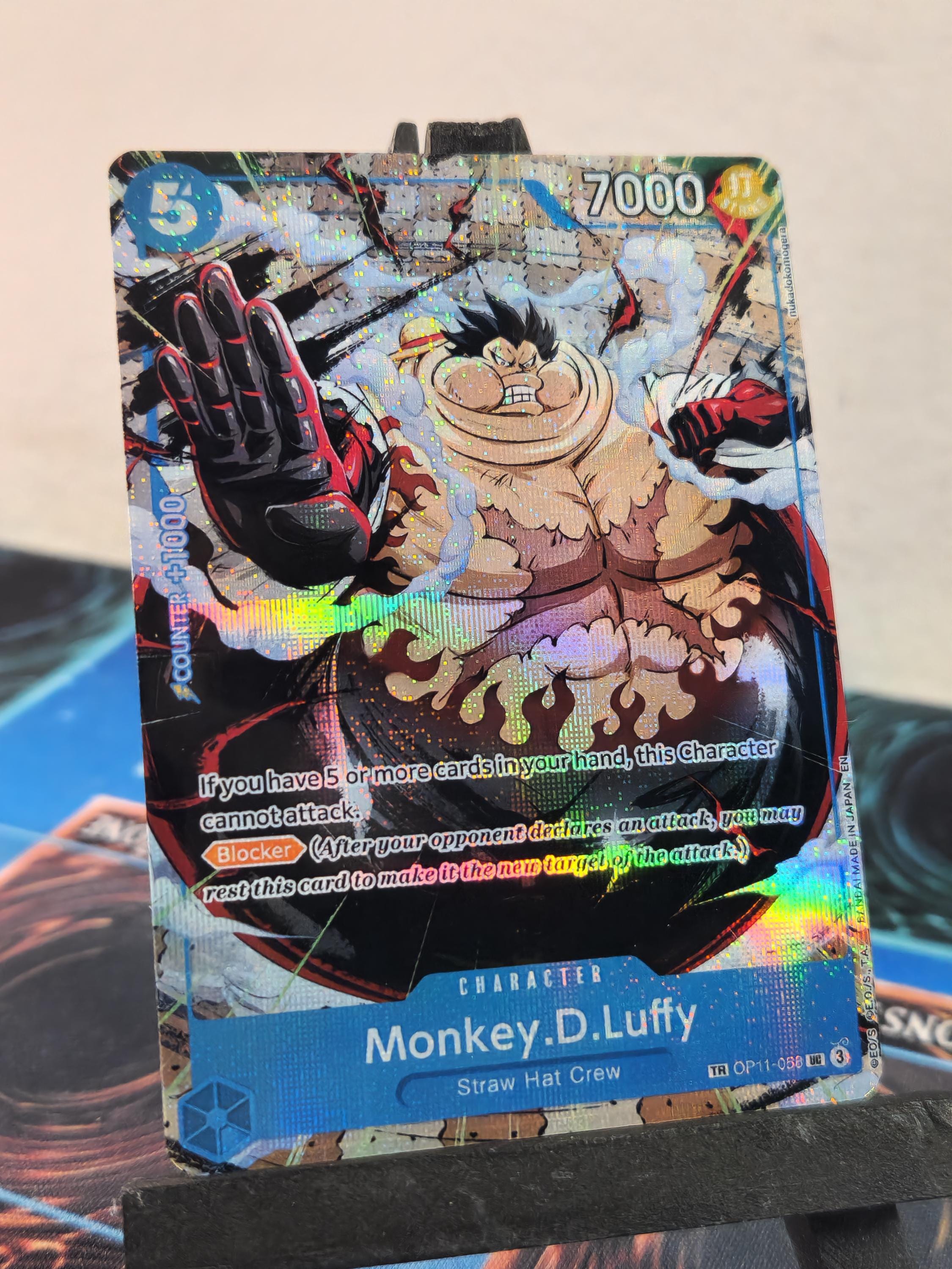 Monkey D Luffy Treasure Rare OP11-058 One Piece Proxy