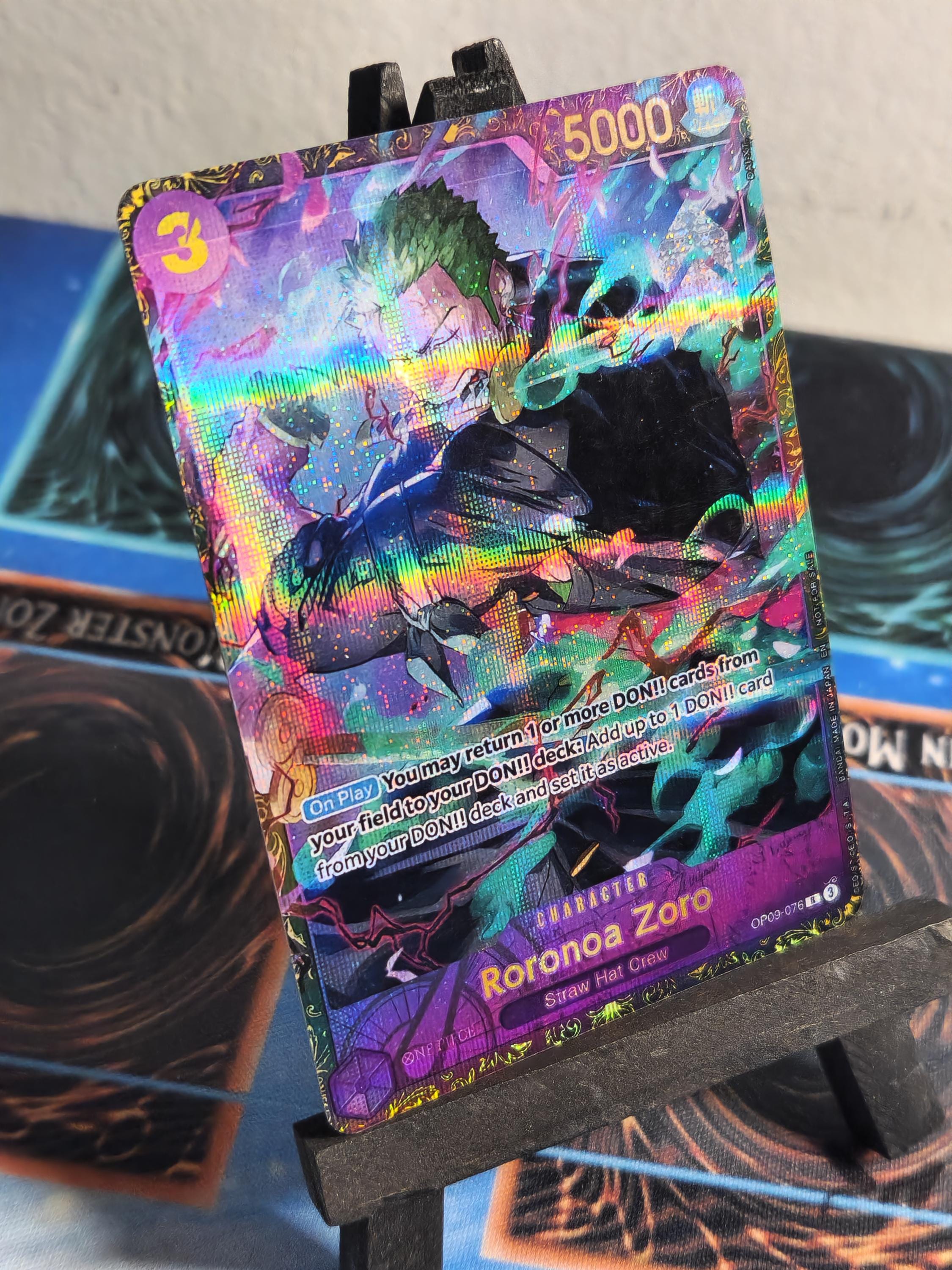 Zoro flagship alt art op09-076 One Piece Proxy