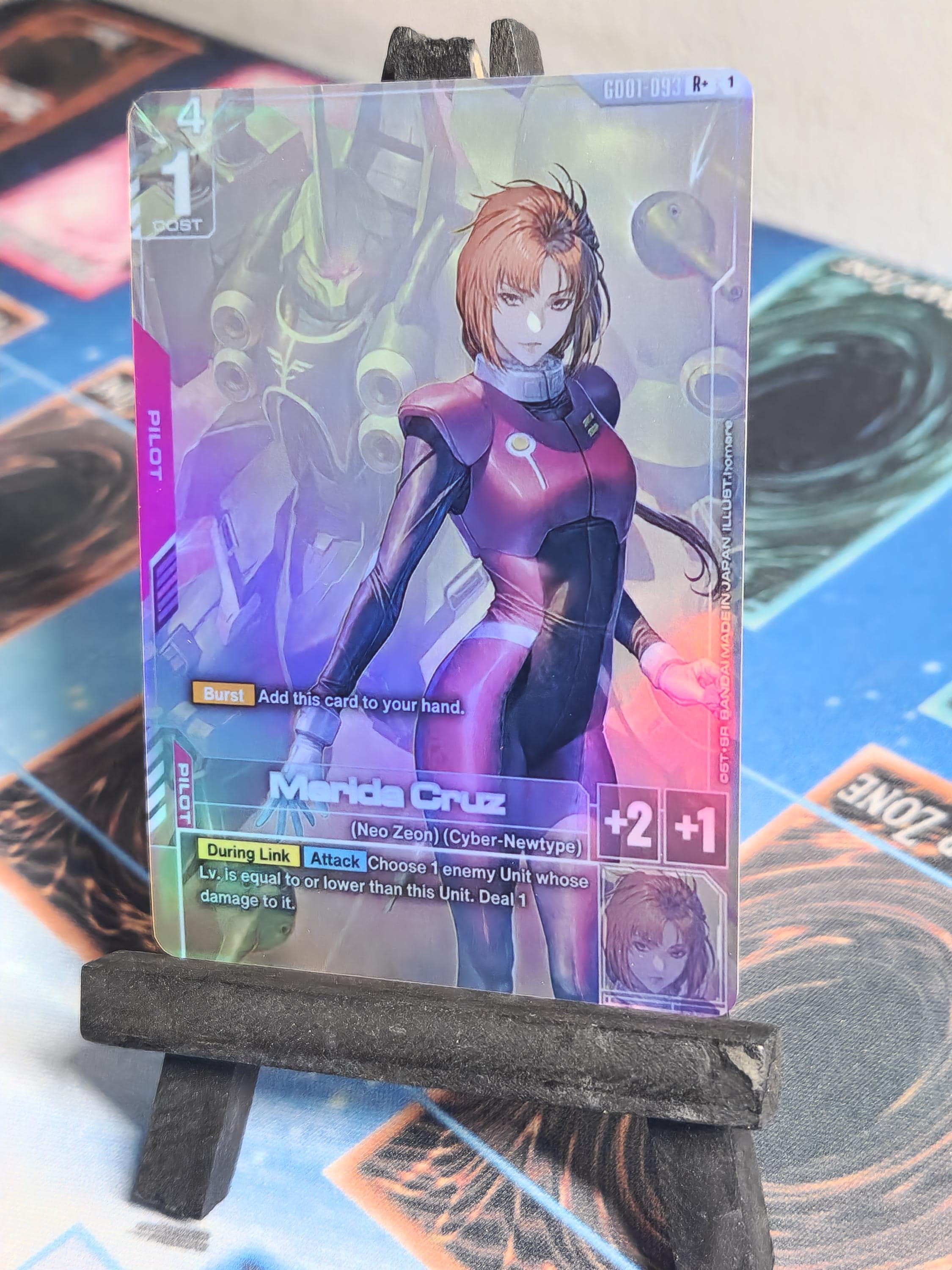 Marida Cruz gd01-093 R+ Gundam tcg proxy