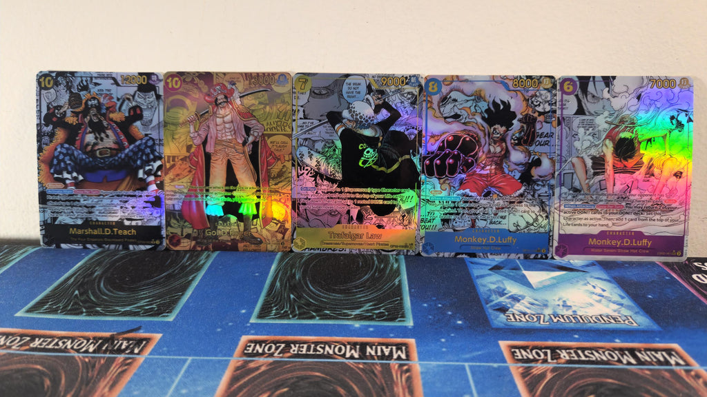 One Piece Manga Art Cards OP01-OP12 Read Description for Set Options