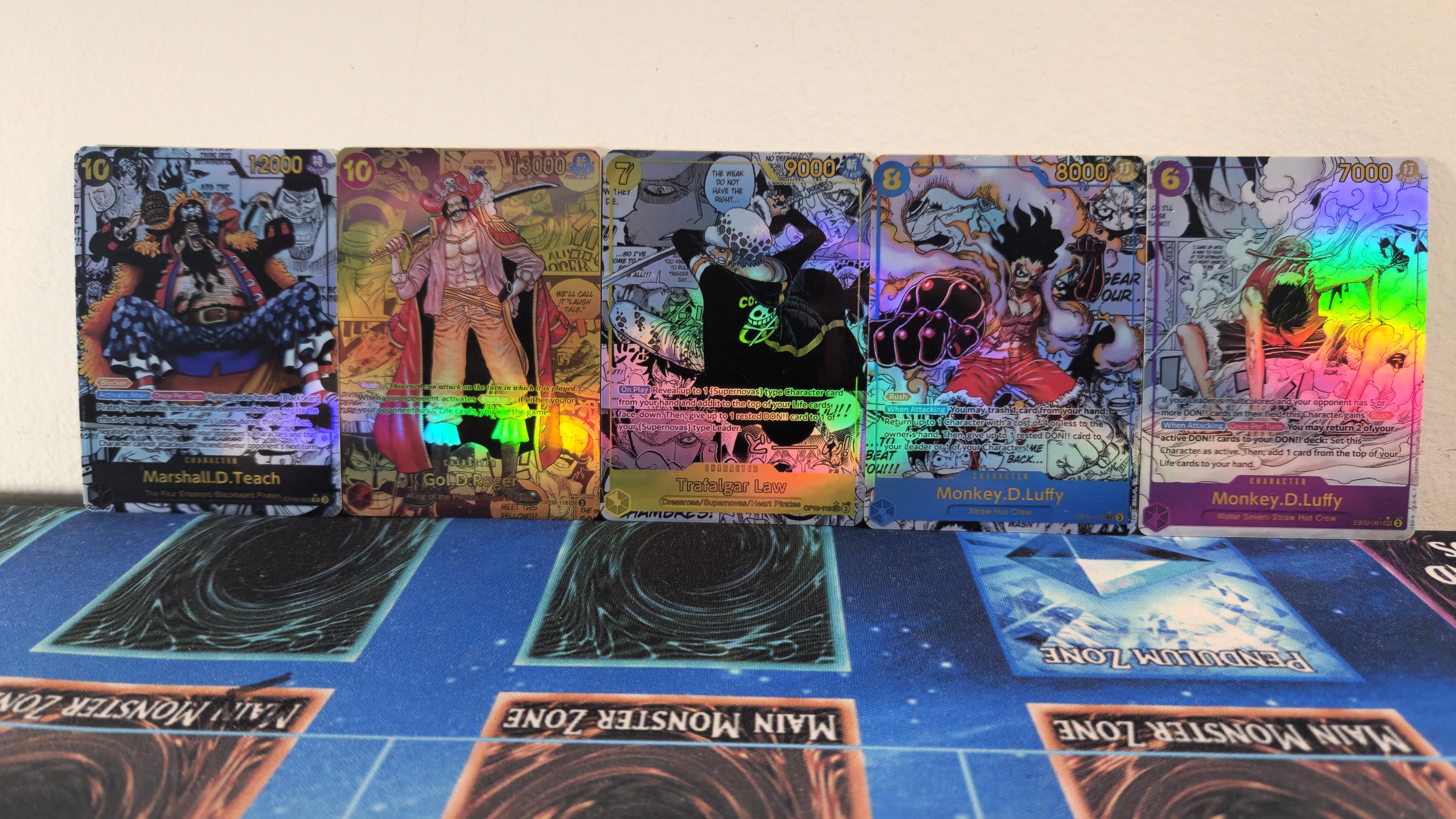 One Piece Manga Art Cards OP01-OP12 Read Description for Set Options