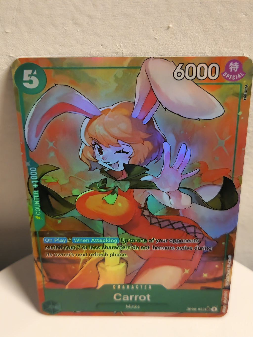 Carrot alt art op08-023 One Piece Proxy