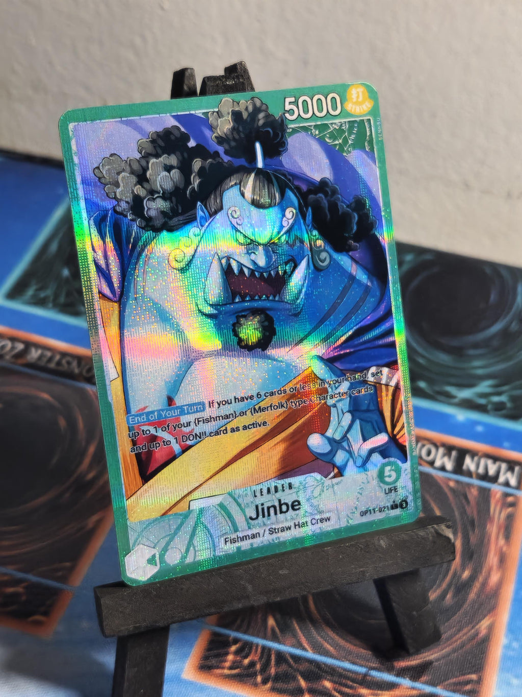 Jinbe Leader Alt Art OP11-021 One Piece Proxy