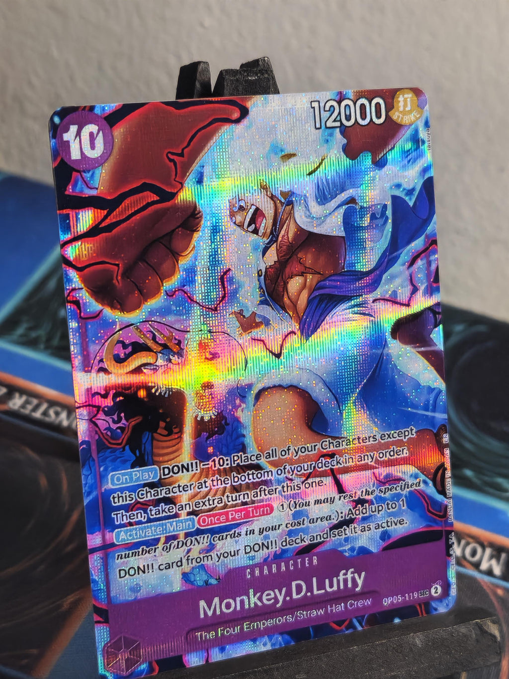 Monkey D Luffy 2nd Anniversary alt art op09-119 One Piece Proxy