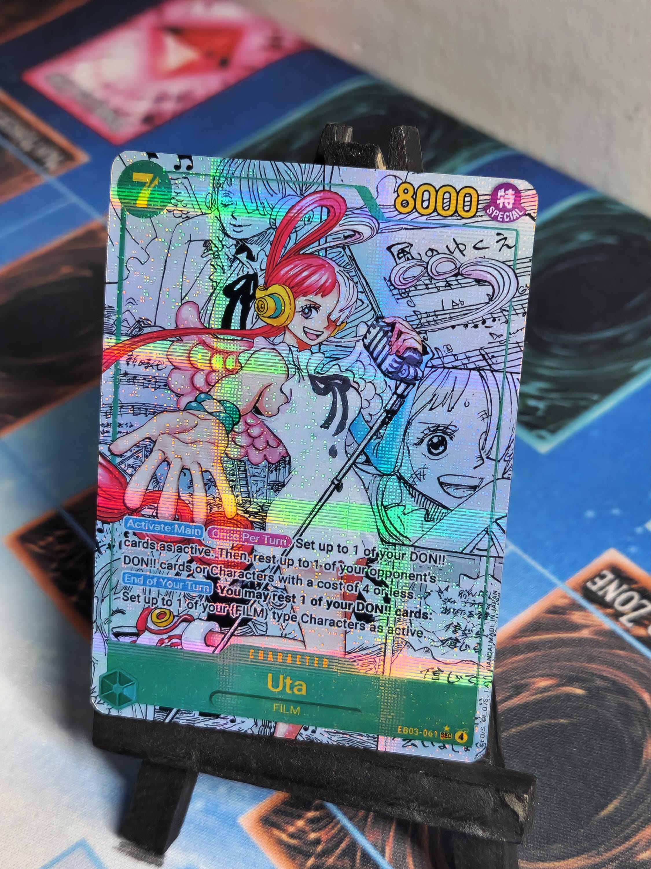 Uta Manga alt art EB03-061 One Piece Proxy