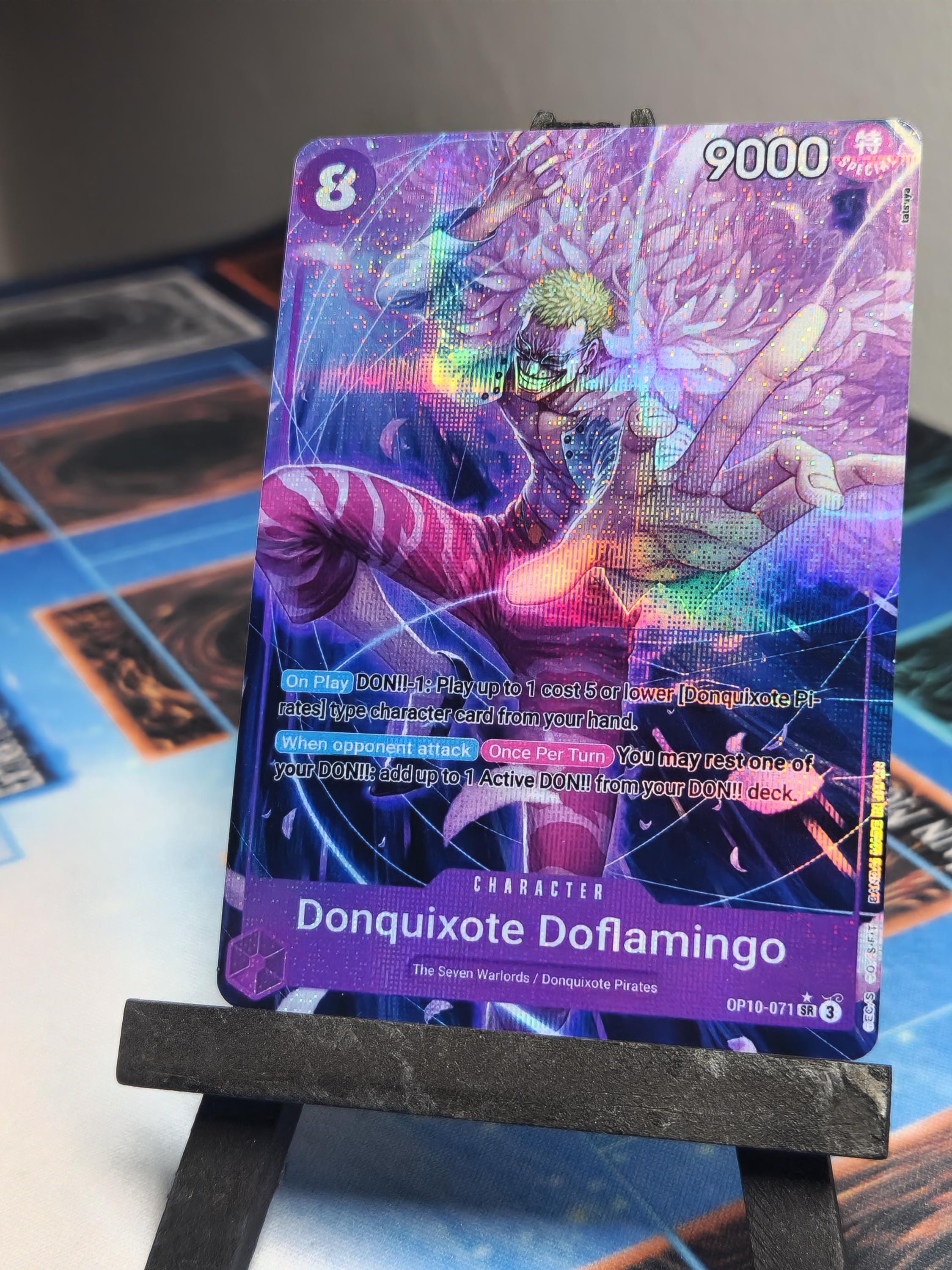Donquixote Doflamingo alt art OP10-071 One Piece Proxy Card