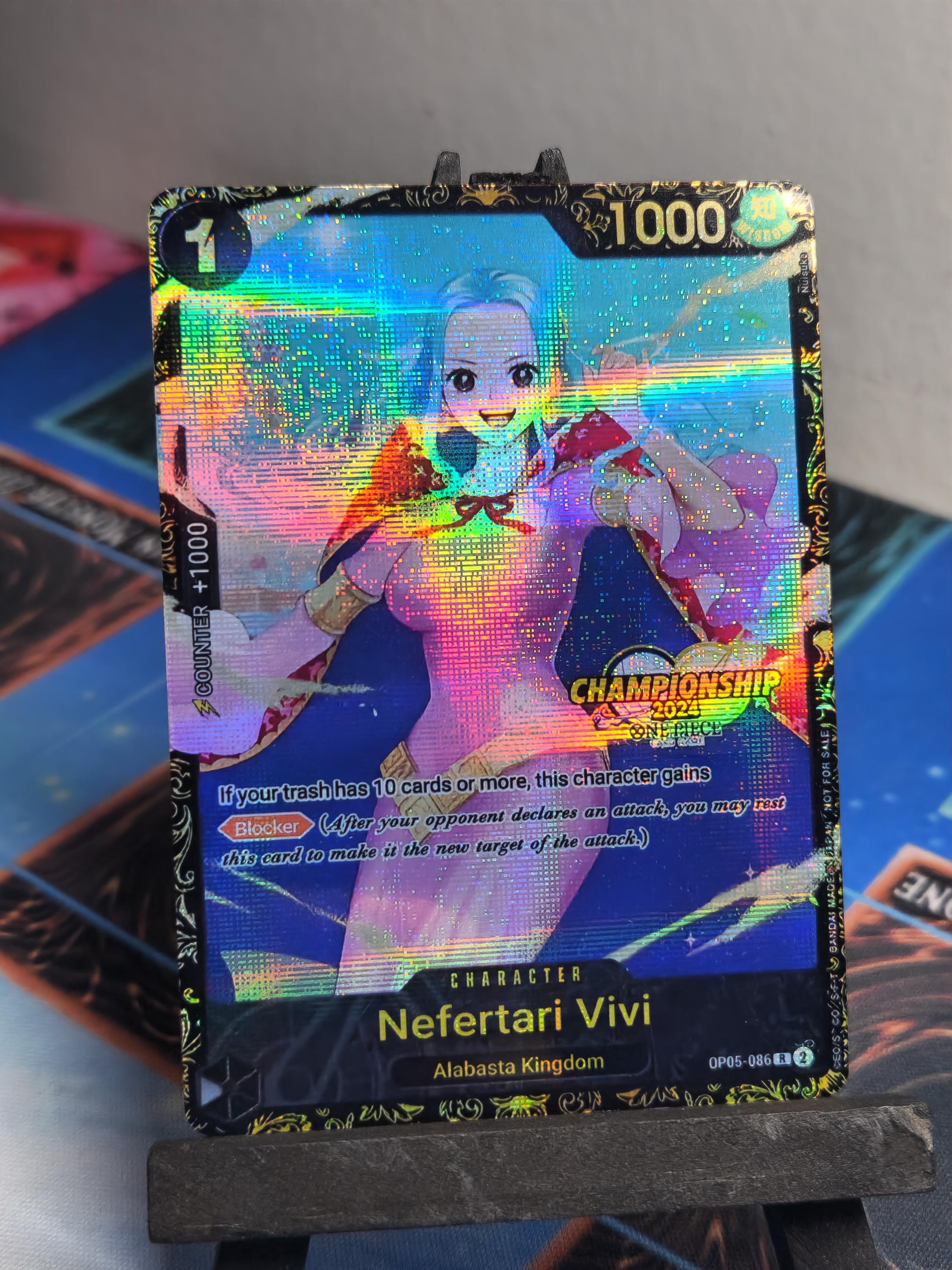 Nefeltari Vivi alt art Championship op05-086 One Piece Proxy