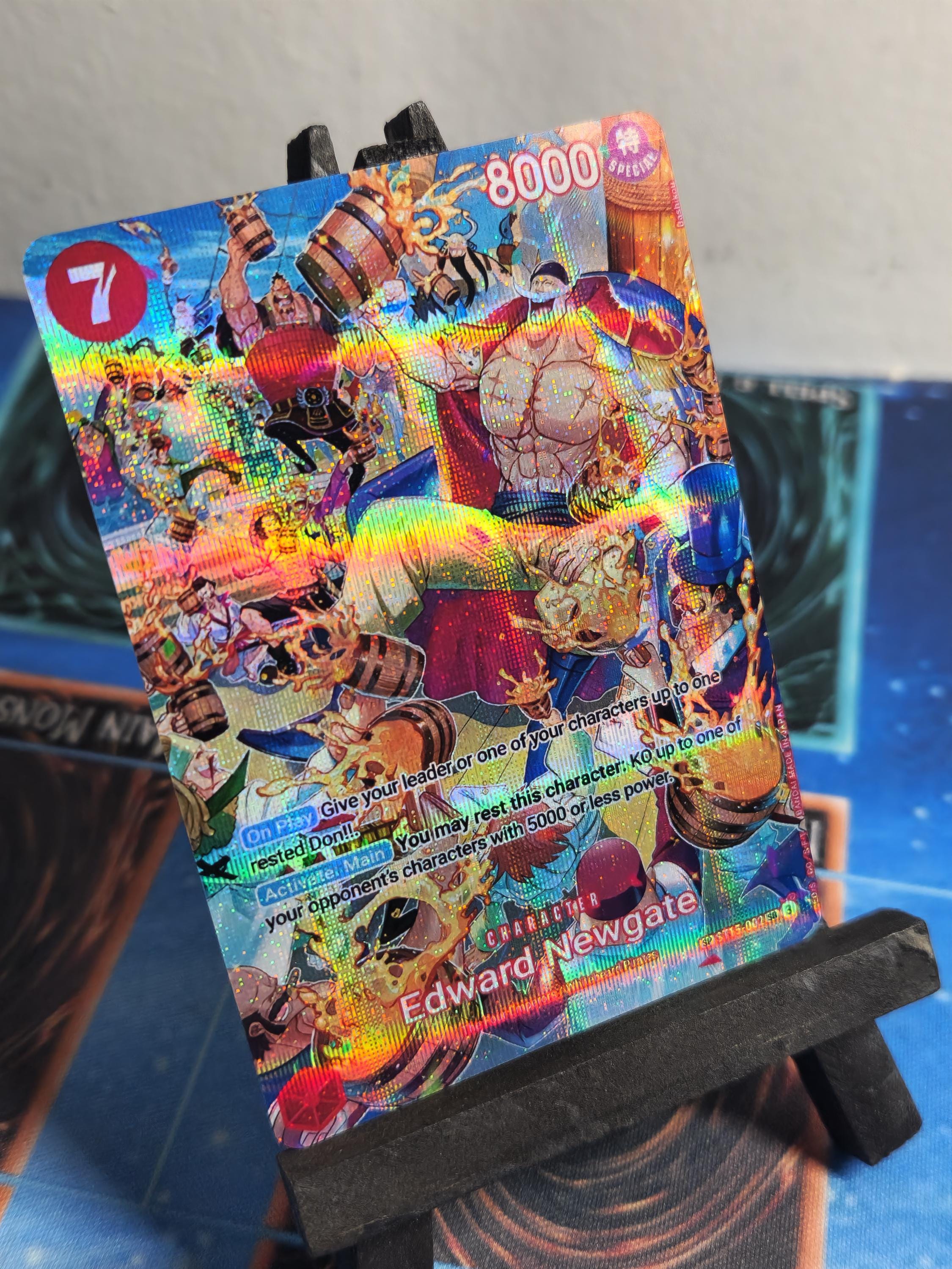 Edward Newgate SP alt art st15-002 One Piece Proxy Card