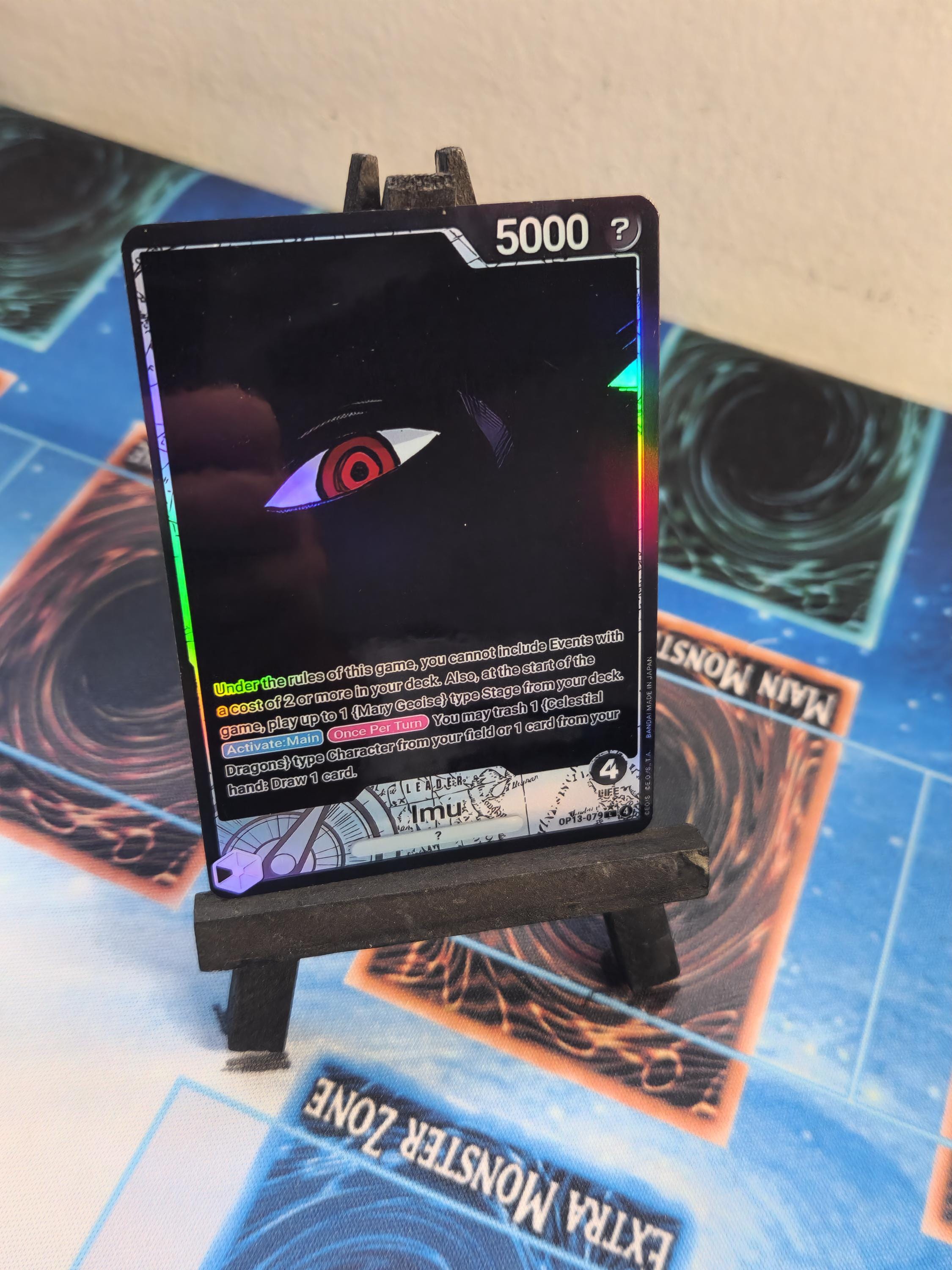 Imu Leader alt art op13-079 One Piece proxy