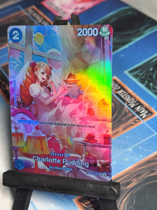 Charlotte Pudding SP alt art st12-012 One Piece Proxy Card