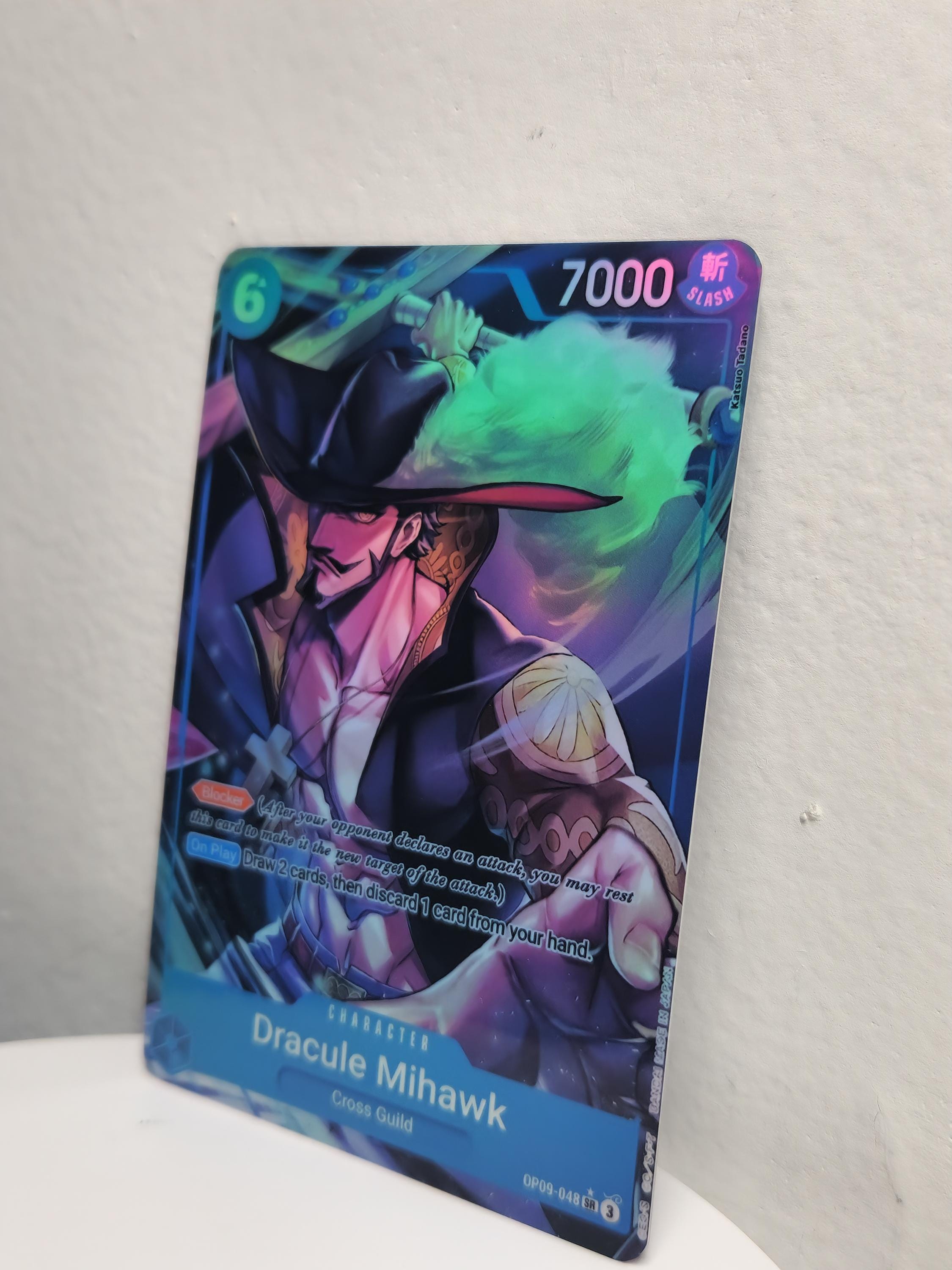Dracule Mihawk alt art op09-048 One Piece Proxy