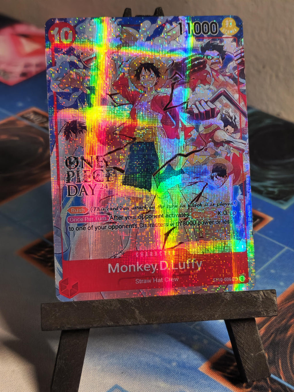 Monkey D Luffy Promo St10-006 One Piece Proxy Card