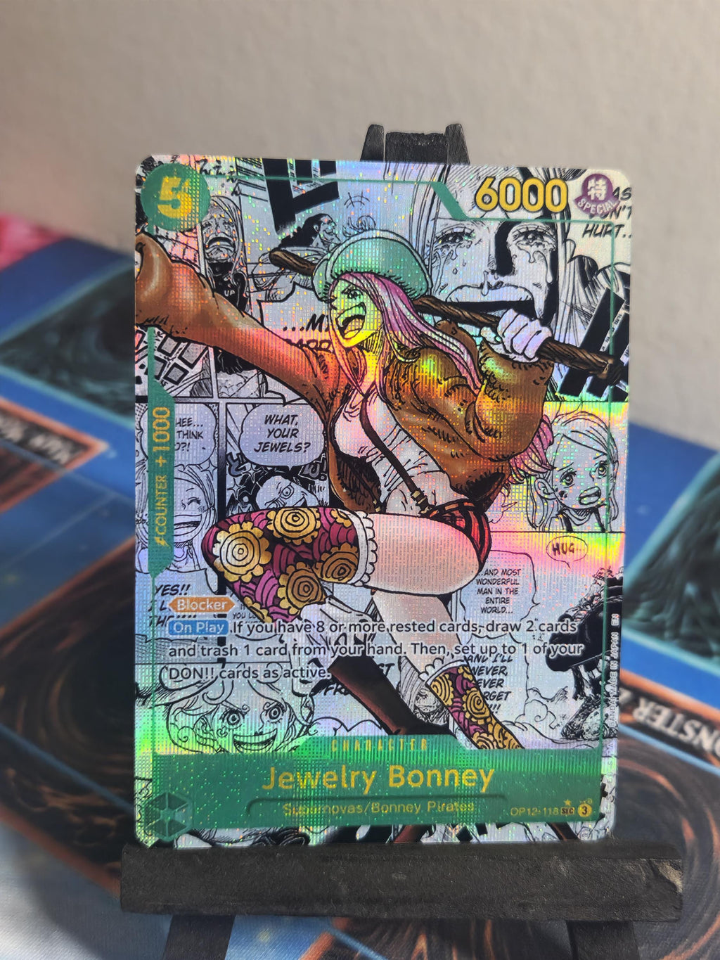 Jewelry Bonney manga alt art op12-119 One Piece Proxy
