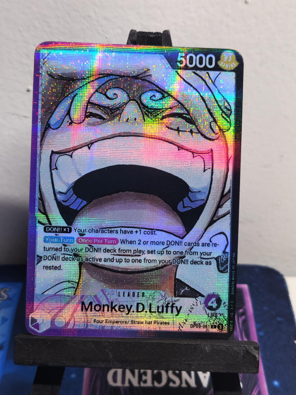 Monkey D Luffy Leader op09-061 One Piece Proxy