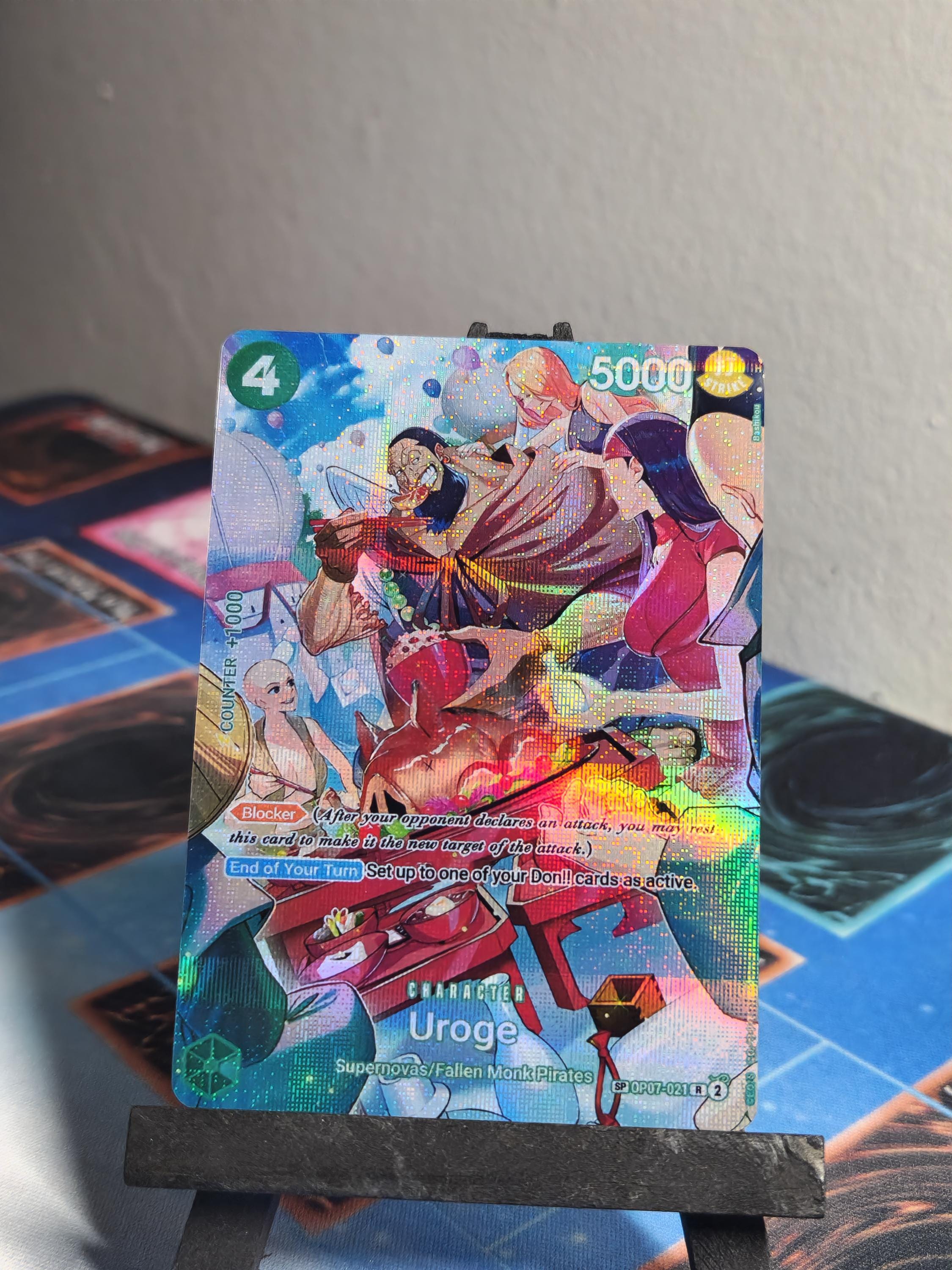 Urouge SP alt art op07-021 One Piece Proxy Card