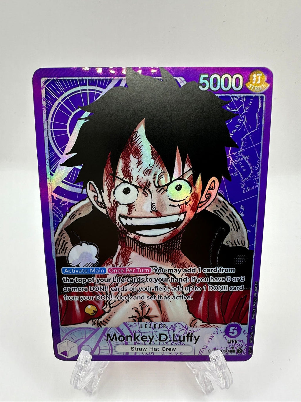 One Piece Monkey D Luffy Leader op05-060 proxy