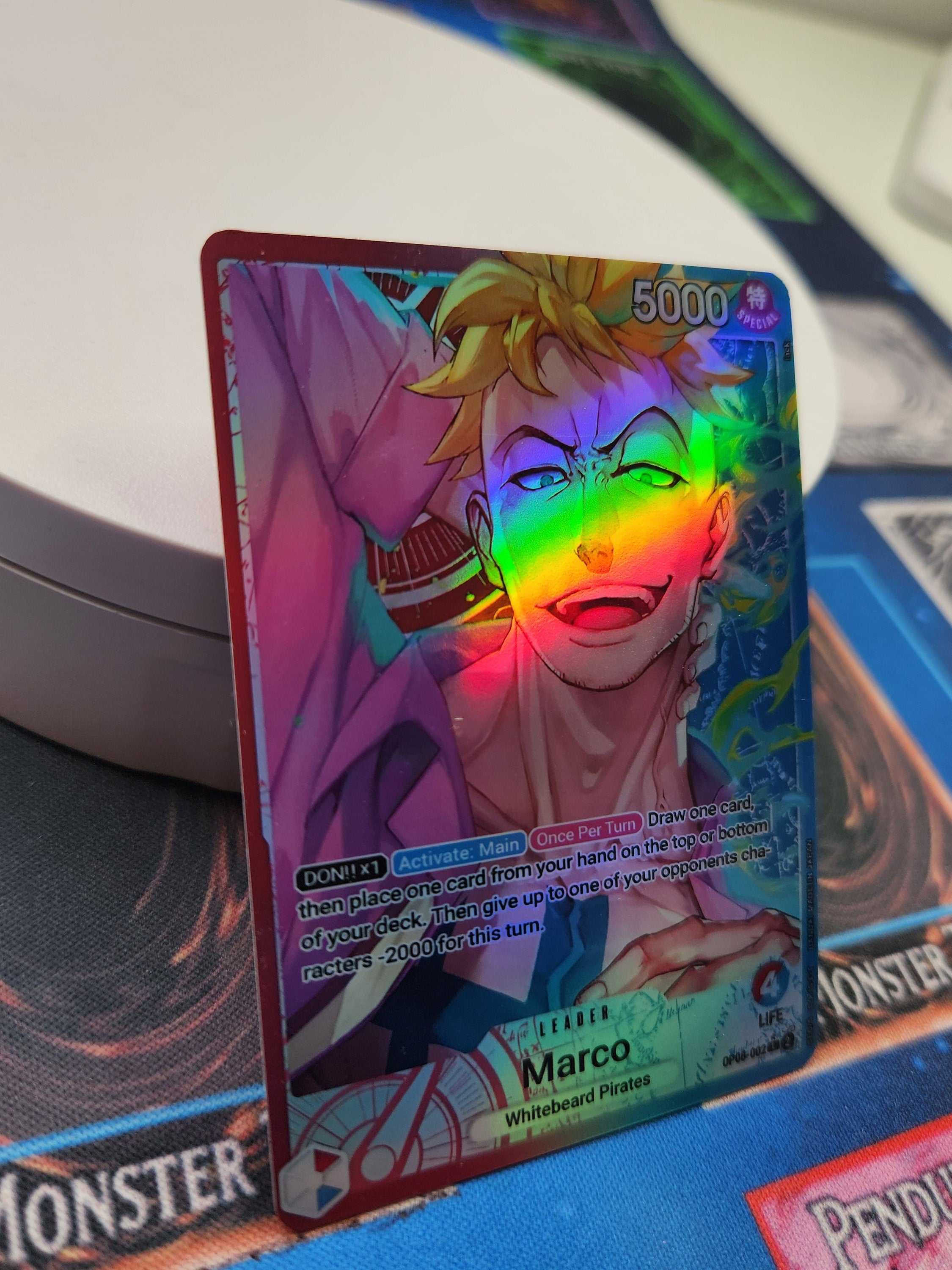One Piece Marco Leader op08-002 proxy