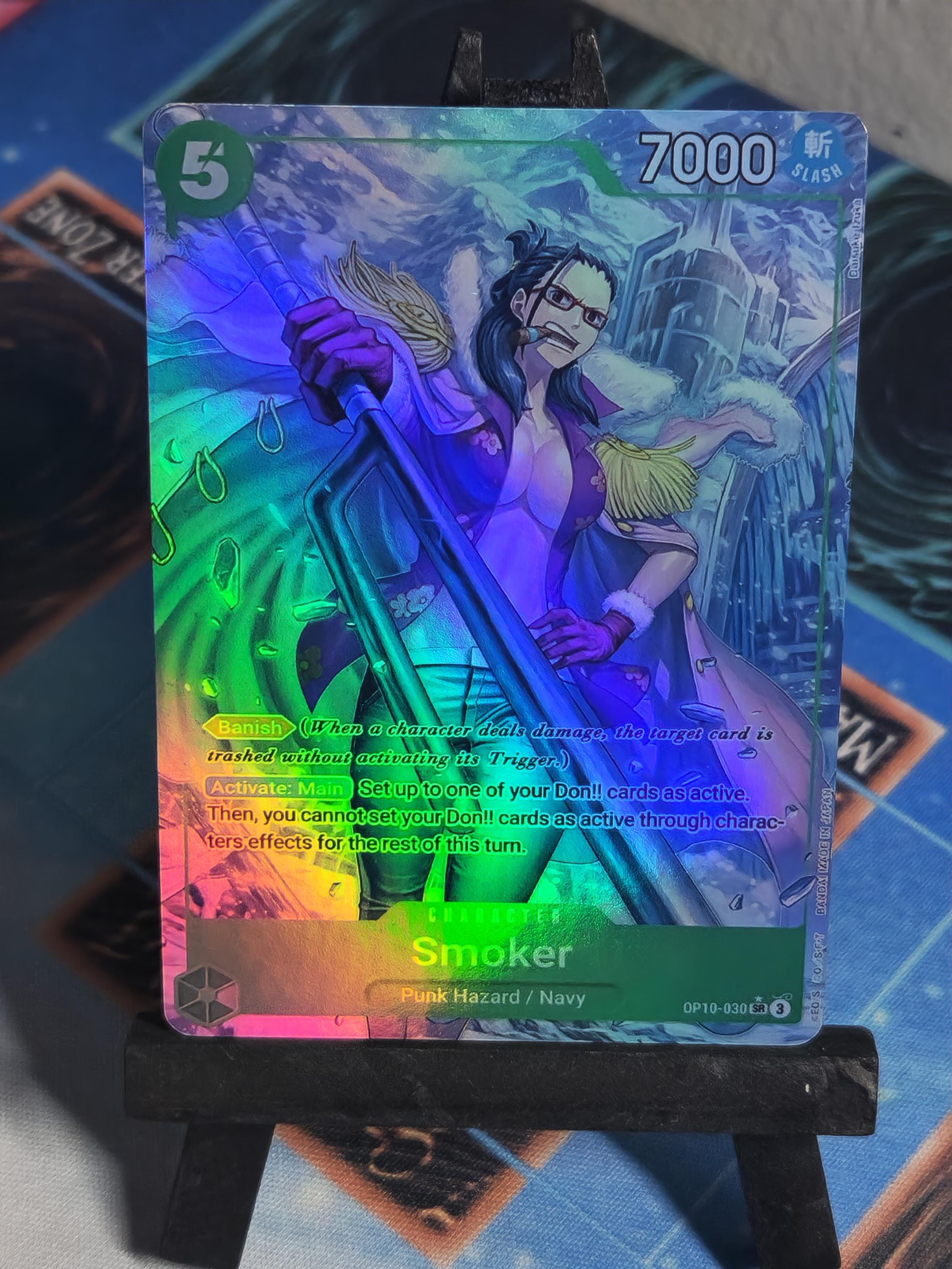 Smoker alt art  OP10-030 One Piece Proxy