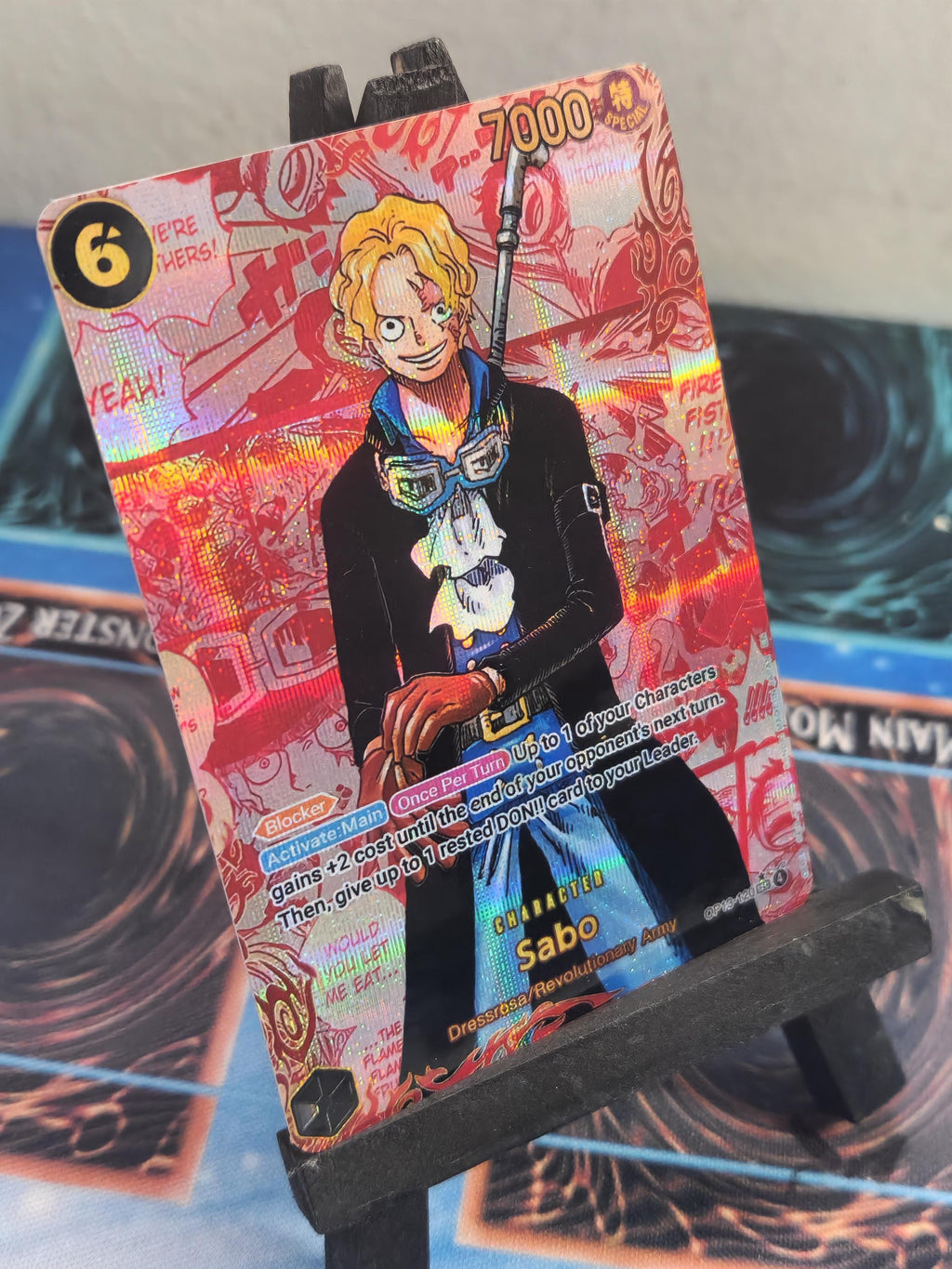 Sabo manga red alt art op13-120 One Piece Proxy op13