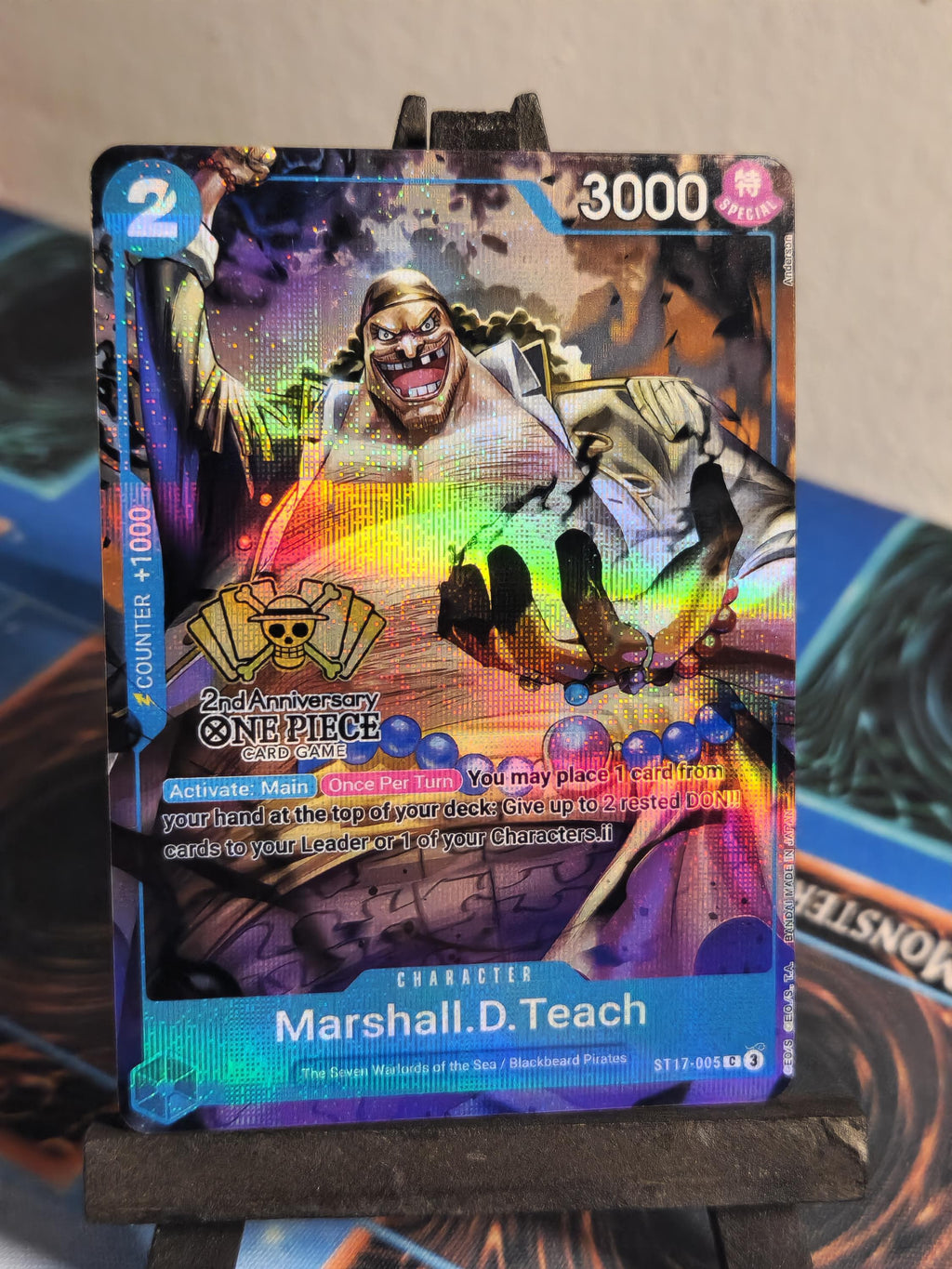 Marshall D Teach 2nd anniversary alt art st17-005 proxy