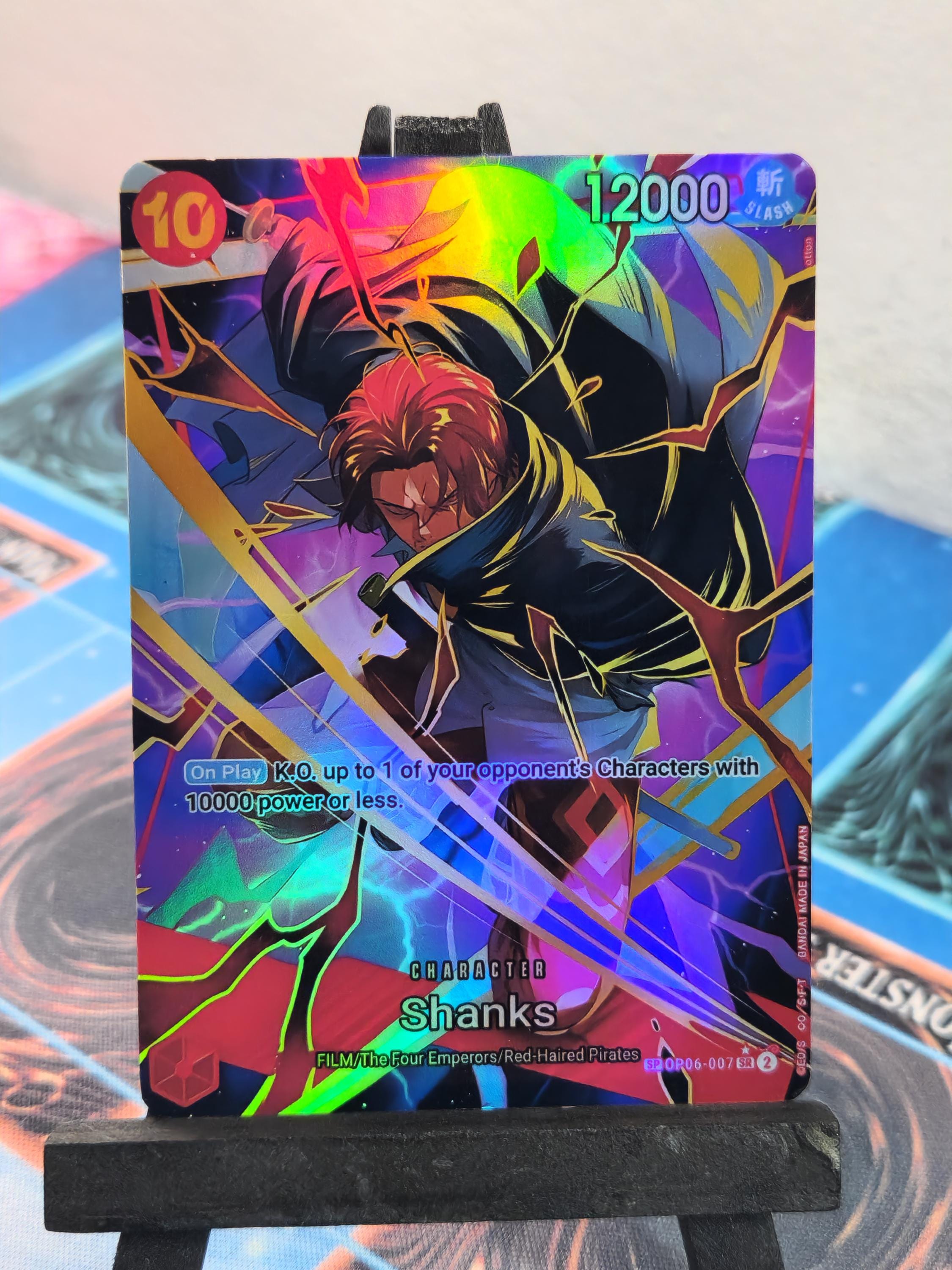 Shanks SP alt art OP06-007 One Piece Proxy