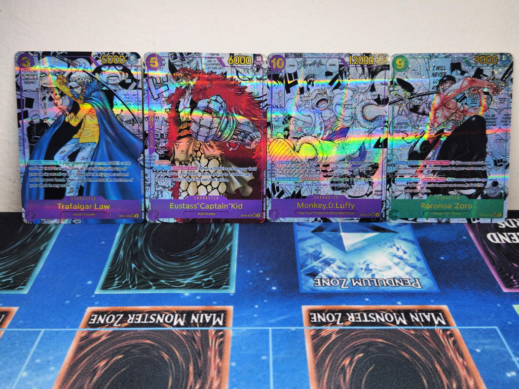 One Piece Manga Art Cards OP01-OP12 Read Description for Set Options
