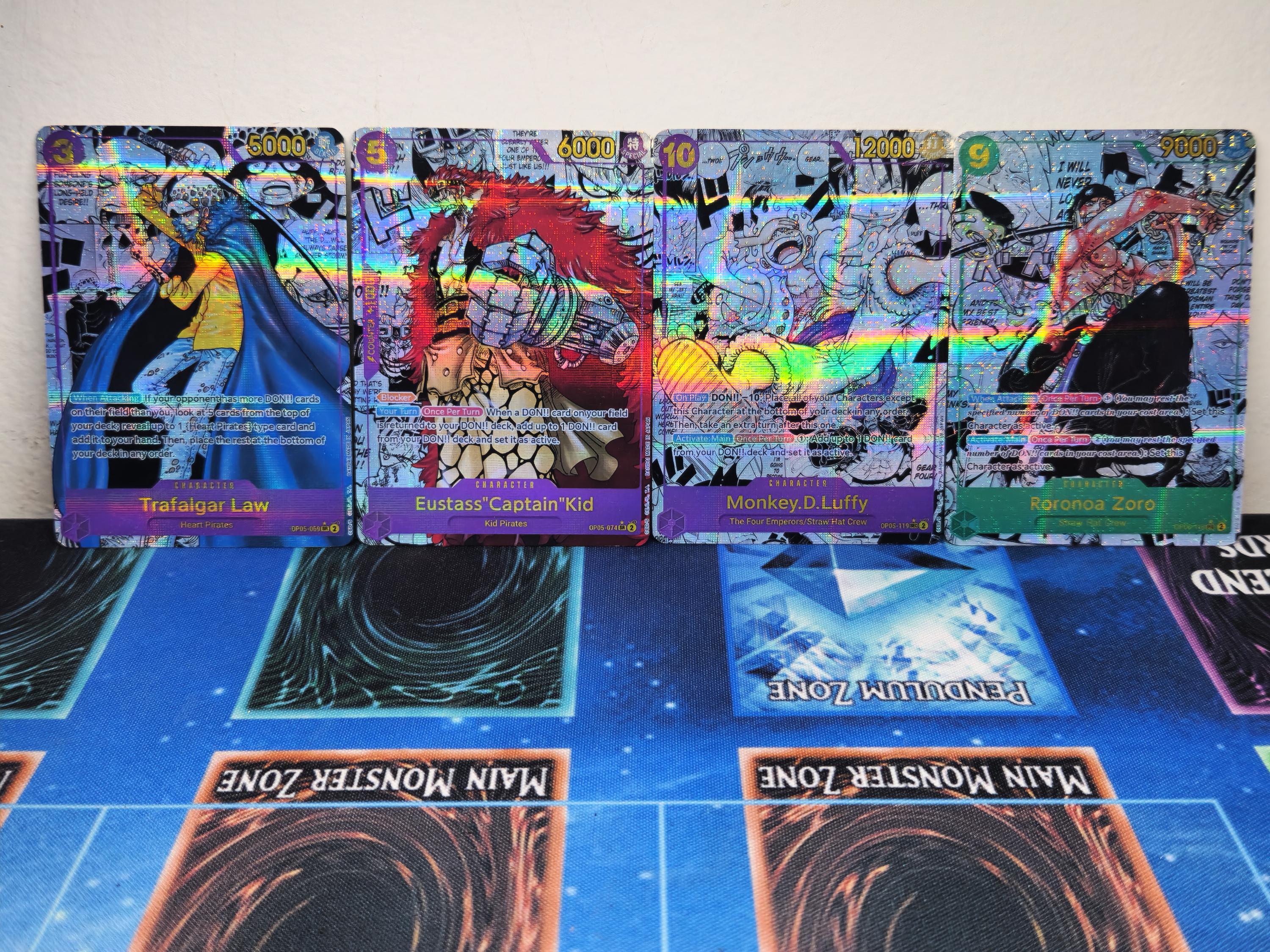 One Piece Manga Art Cards OP01-OP12 Read Description for Set Options