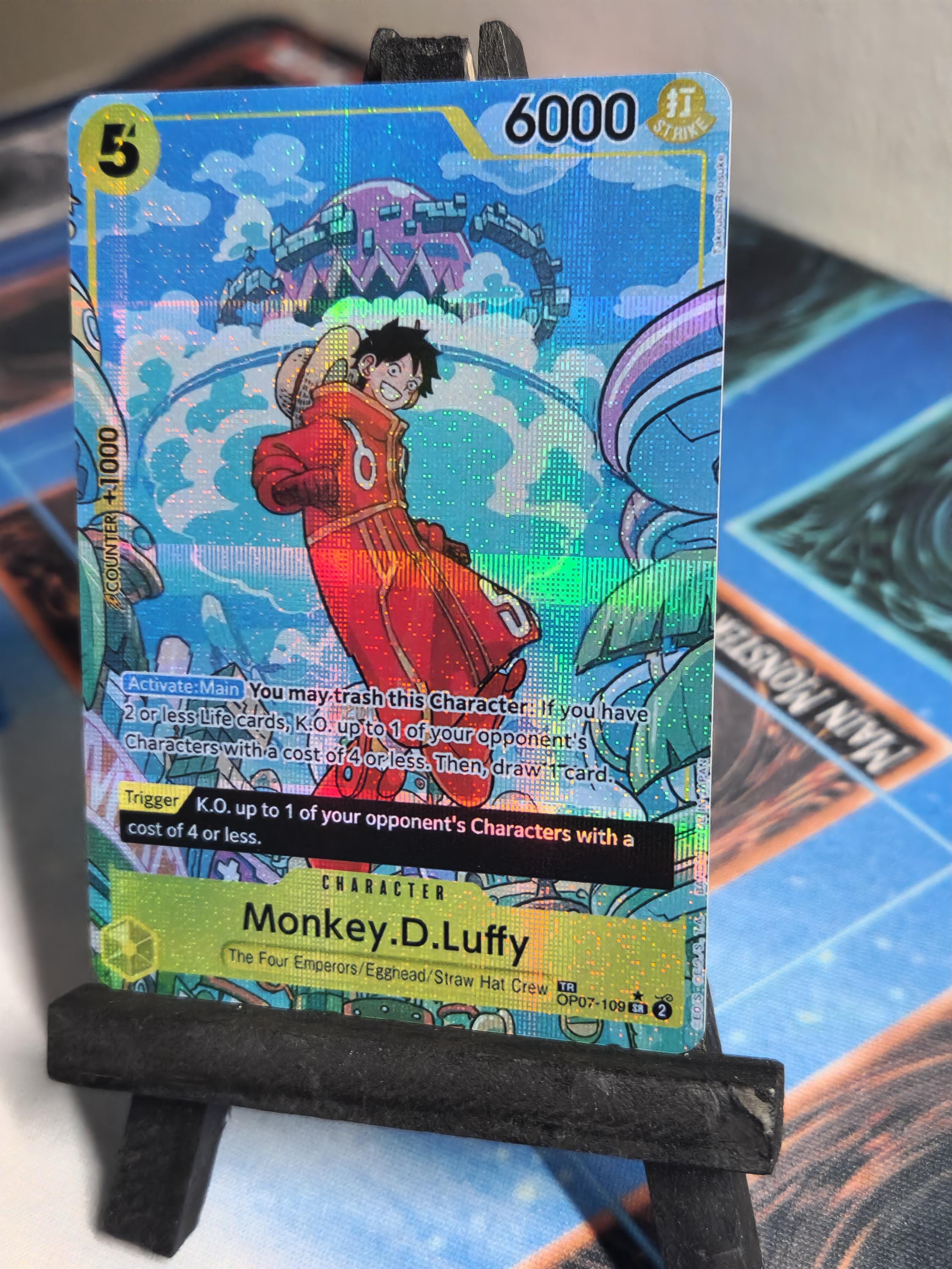 Monkey D Luffy Treasure Rare alt art op07-109 One Piece proxy