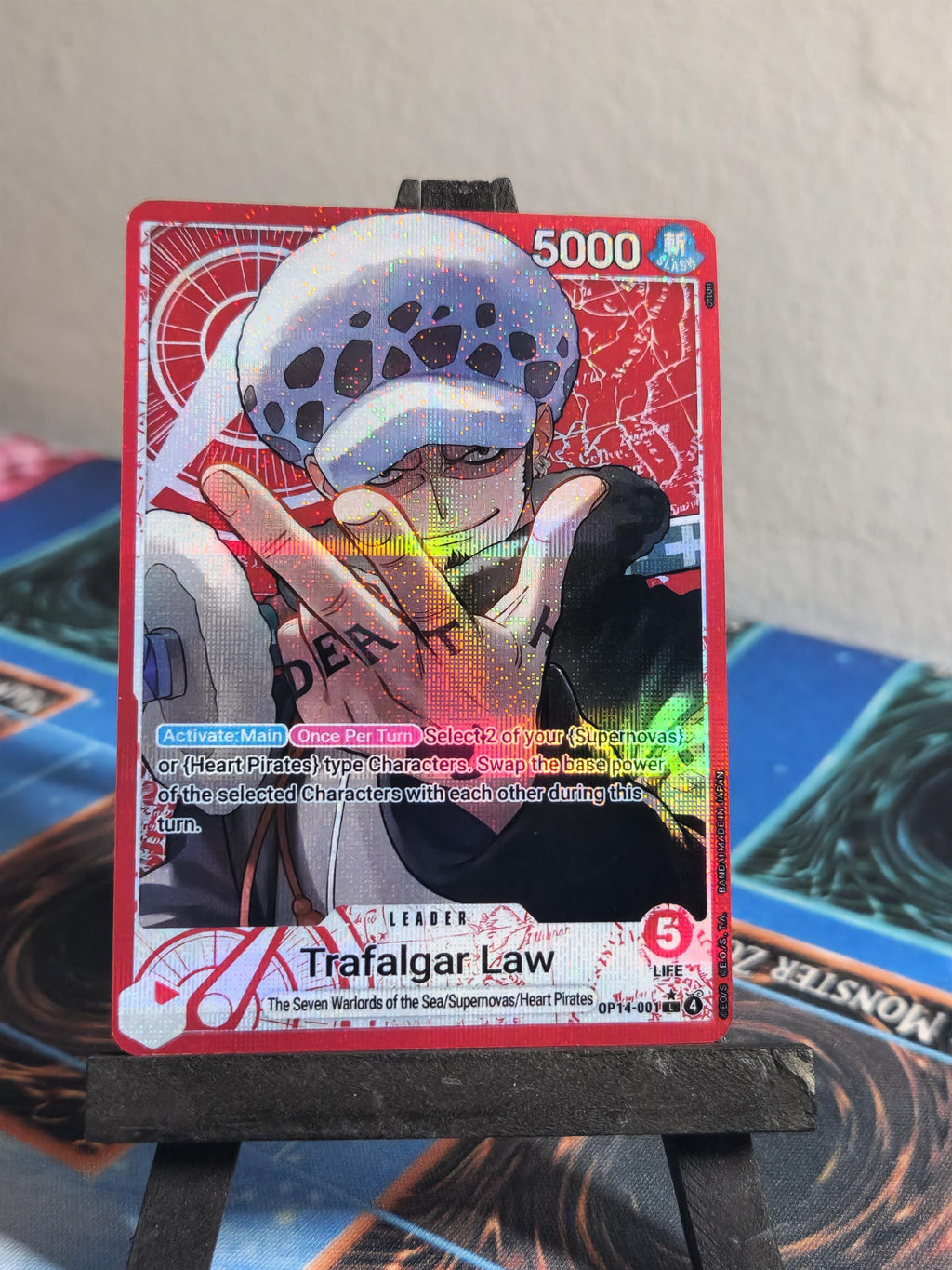 Trafalgar Law Leader Alt Art OP14-007 One Piece Proxy