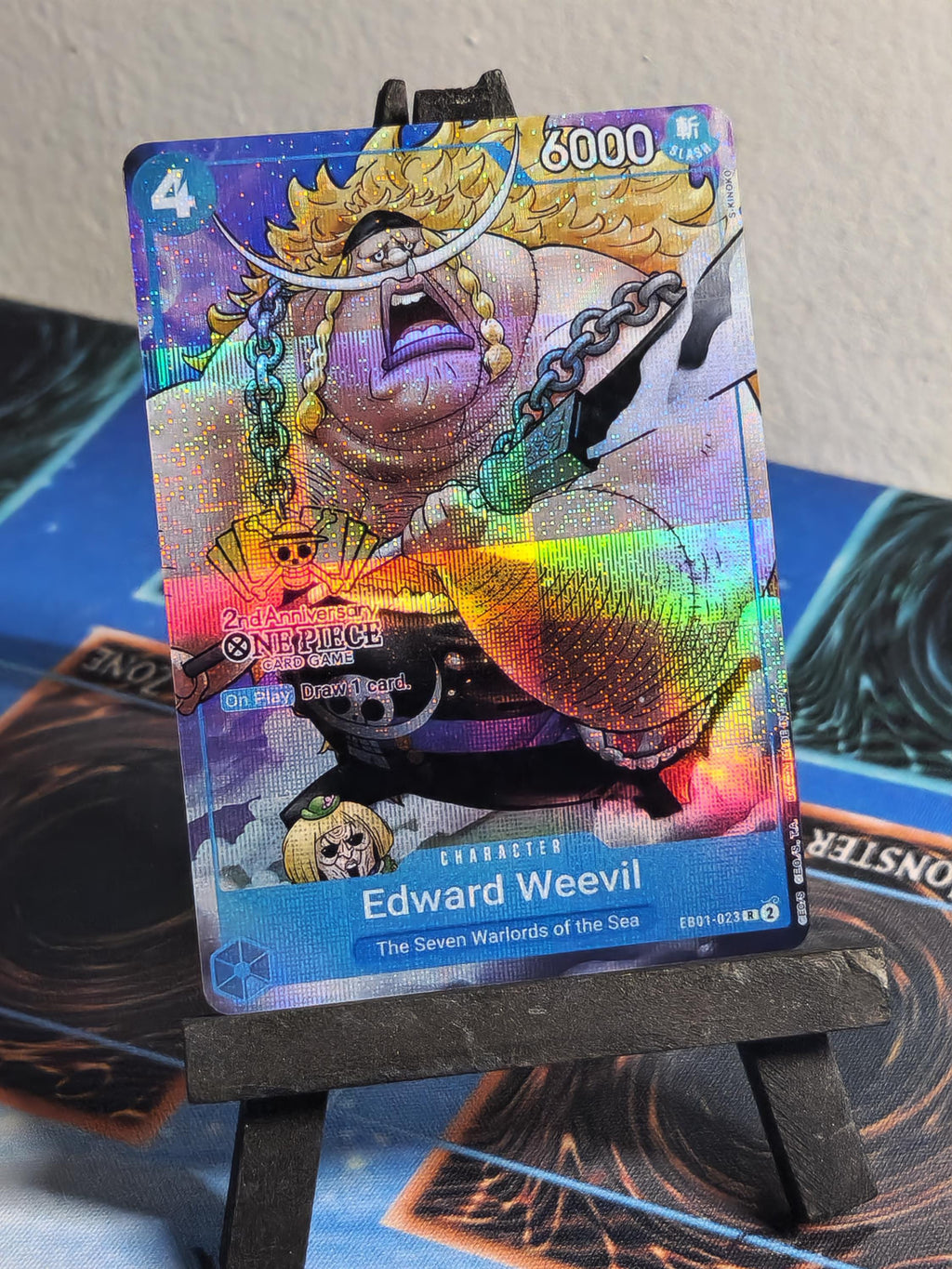 Edward Weevil 2nd Anniversary alt art eb01-0 23One Piece proxy