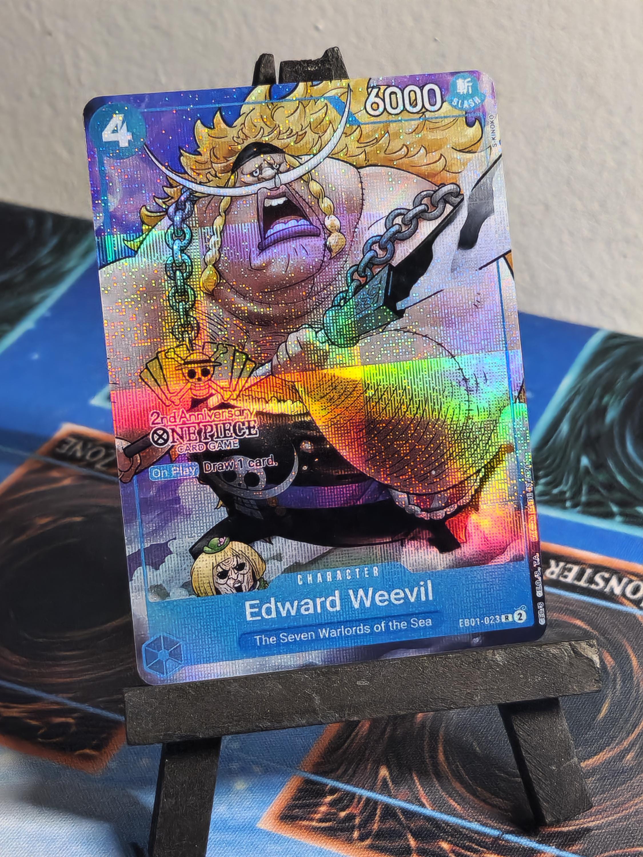 Edward Weevil 2nd Anniversary alt art eb01-0 23One Piece proxy