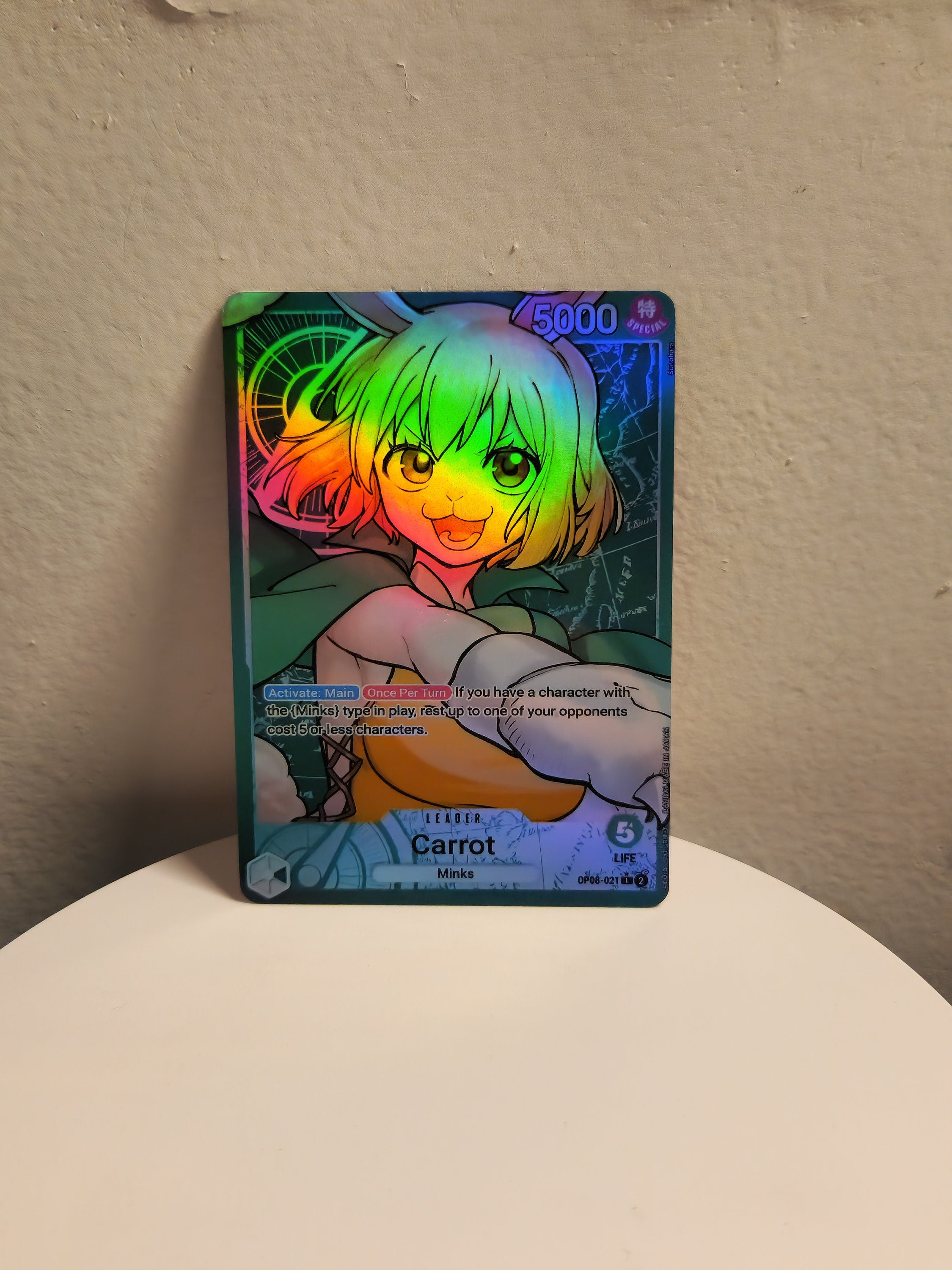 Carrot Leader alt art op08-021 One Piece Proxy