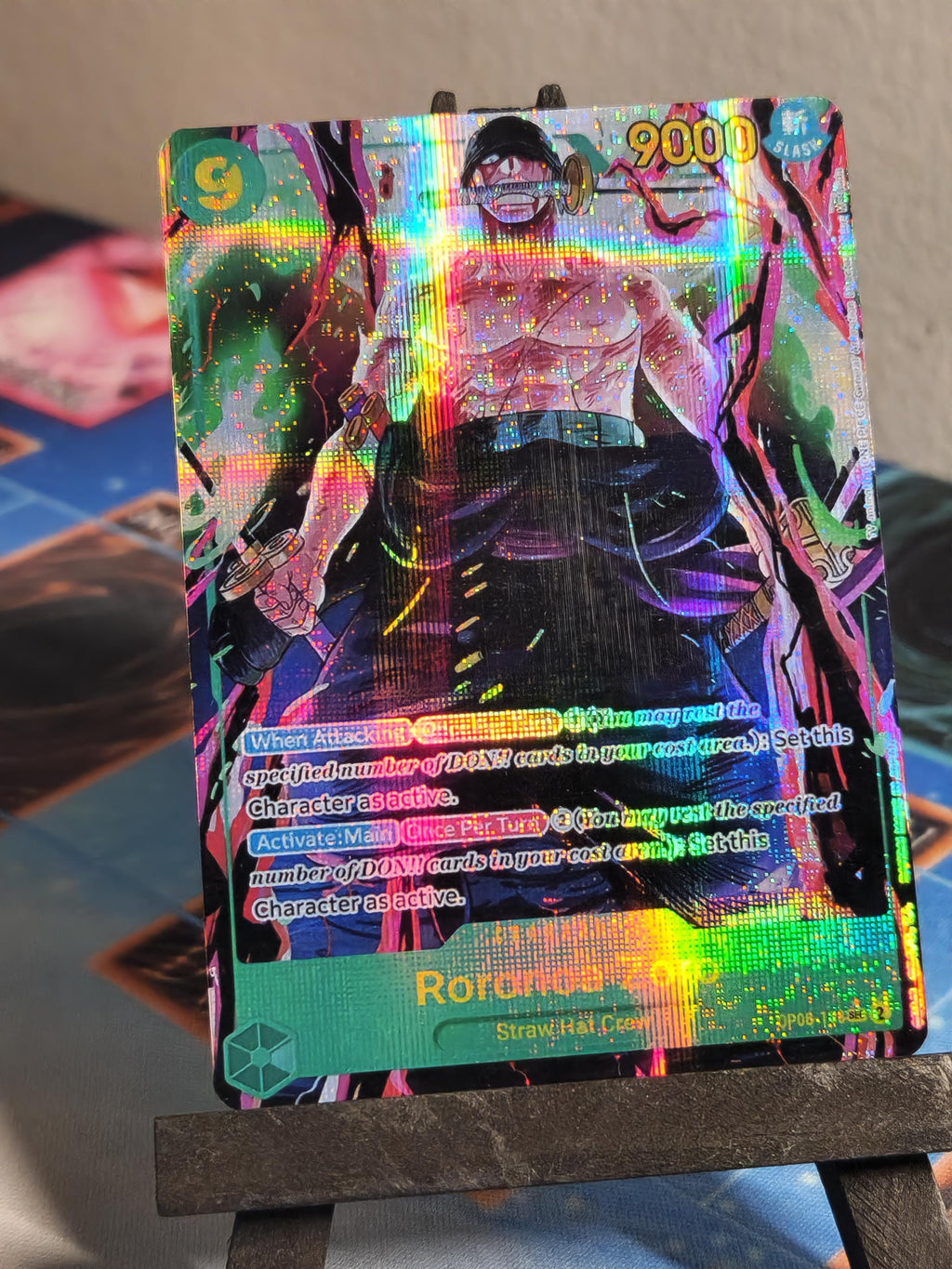 Roronoa Zoro op06-118 alt art One Piece Proxy Card