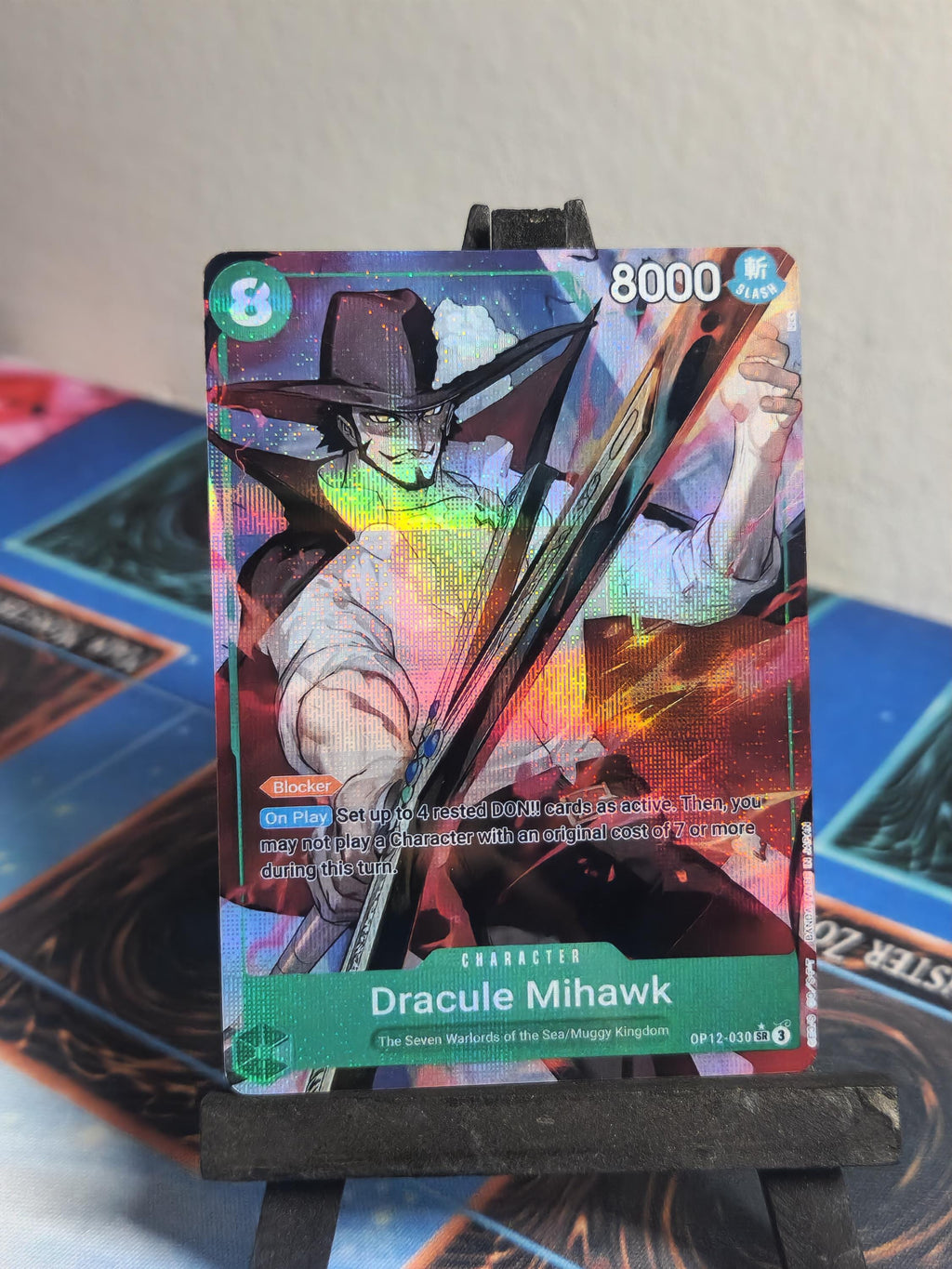 Dracule Mihawk alt art op12-030 One Piece Proxy