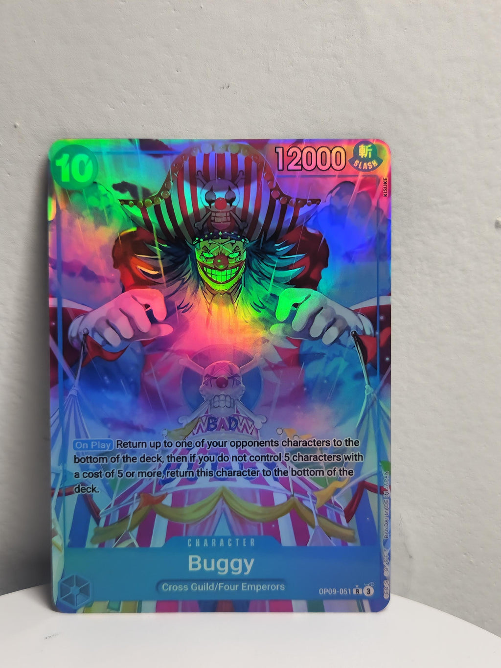 Buggy alt art op09-051 One Piece Proxy