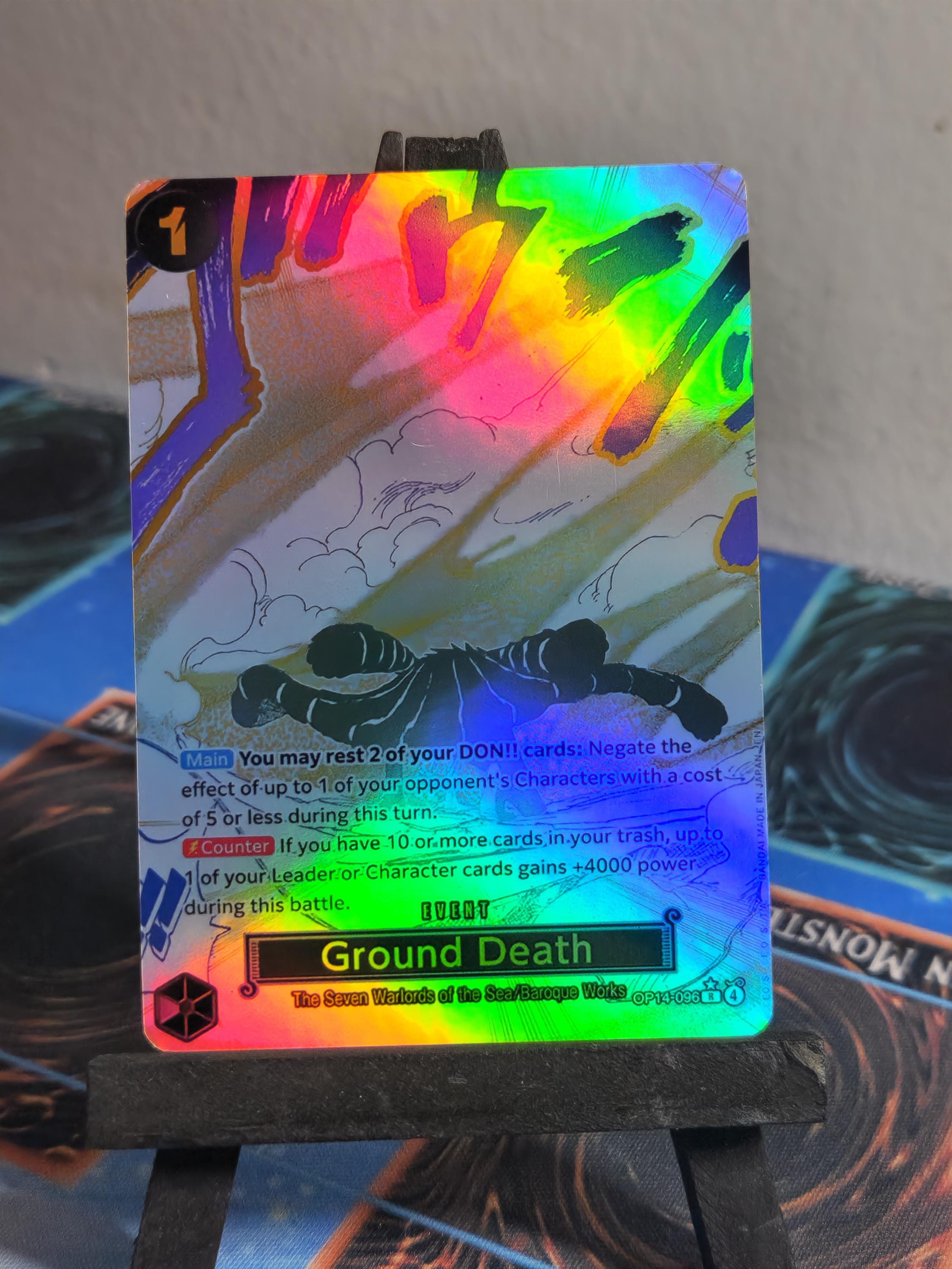 Ground Death alt art op14-096 One Piece proxy