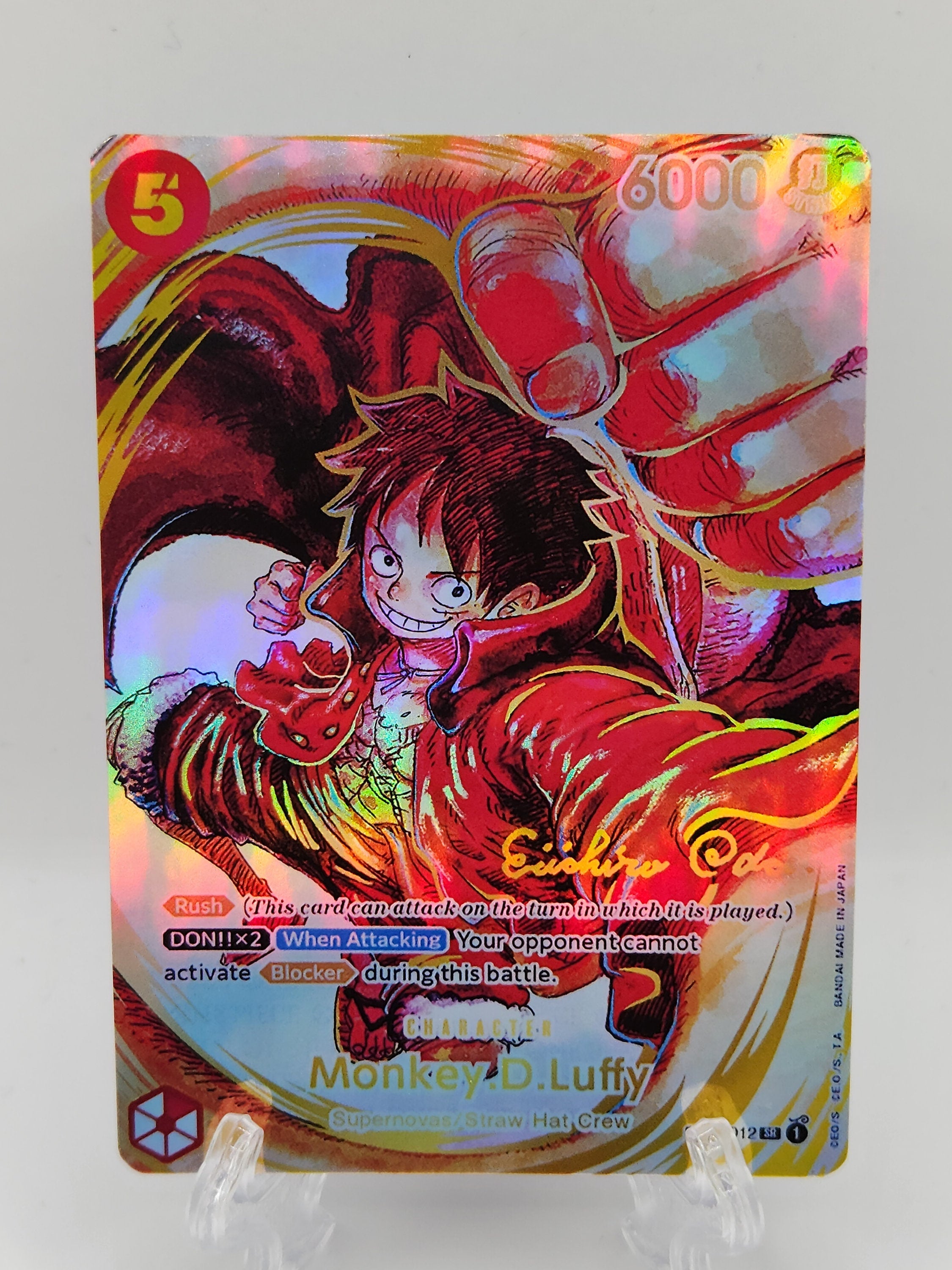 One Piece Monkey d luffy oda alt art st01-012 proxy
