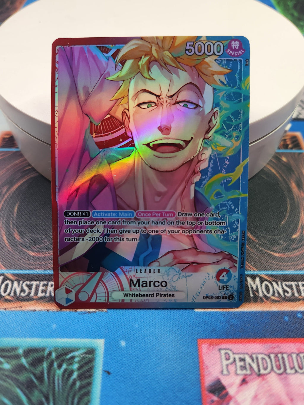 One Piece Marco Leader op08-002 proxy