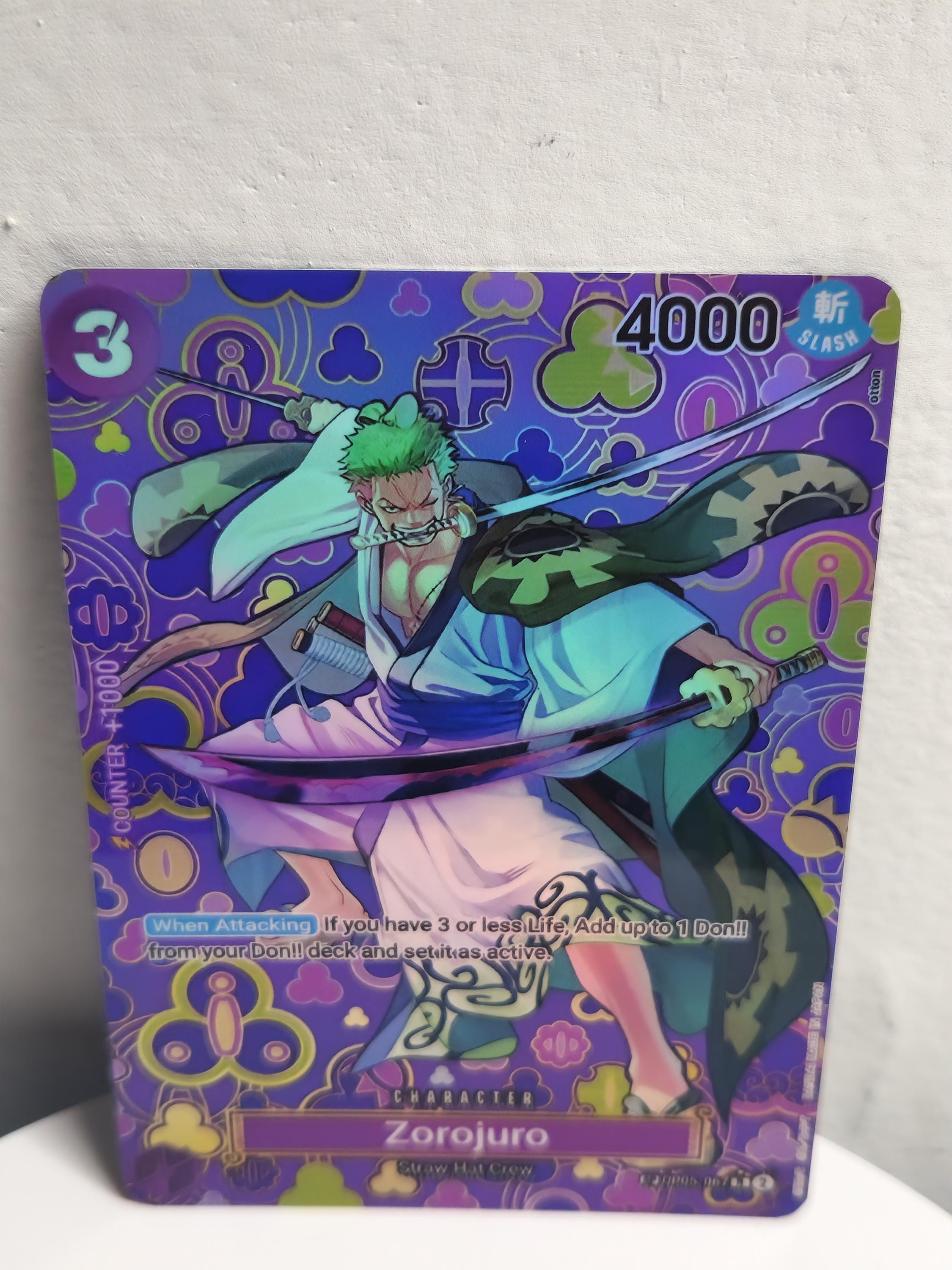 Zorojuro SP alt art op05-067 One Piece Proxy
