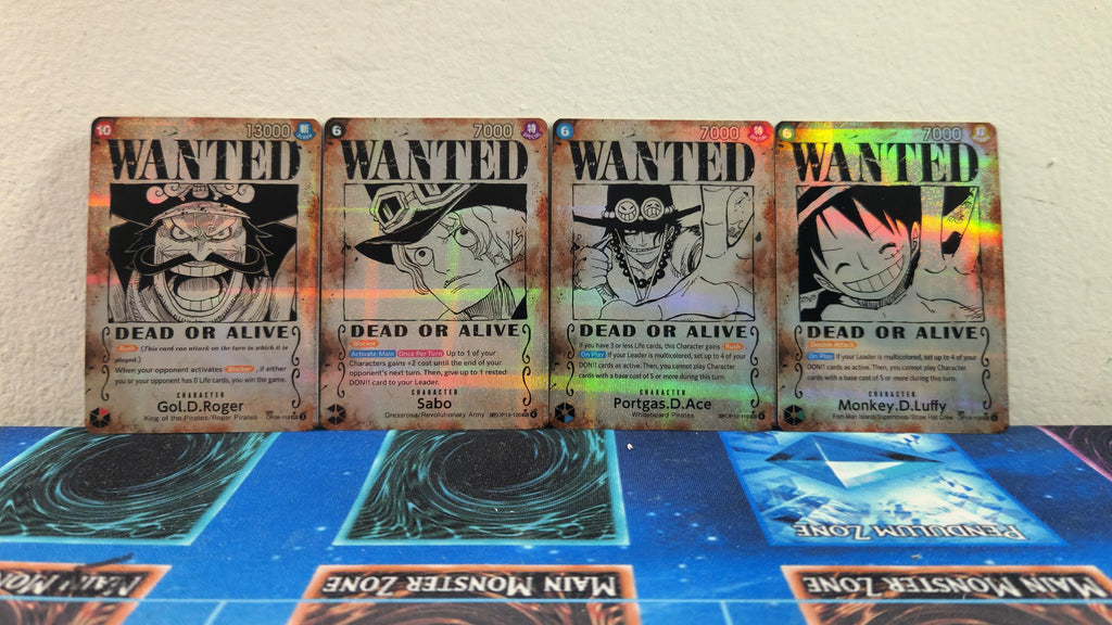 Wanted Posters OP13 Set One Piece Proxy
