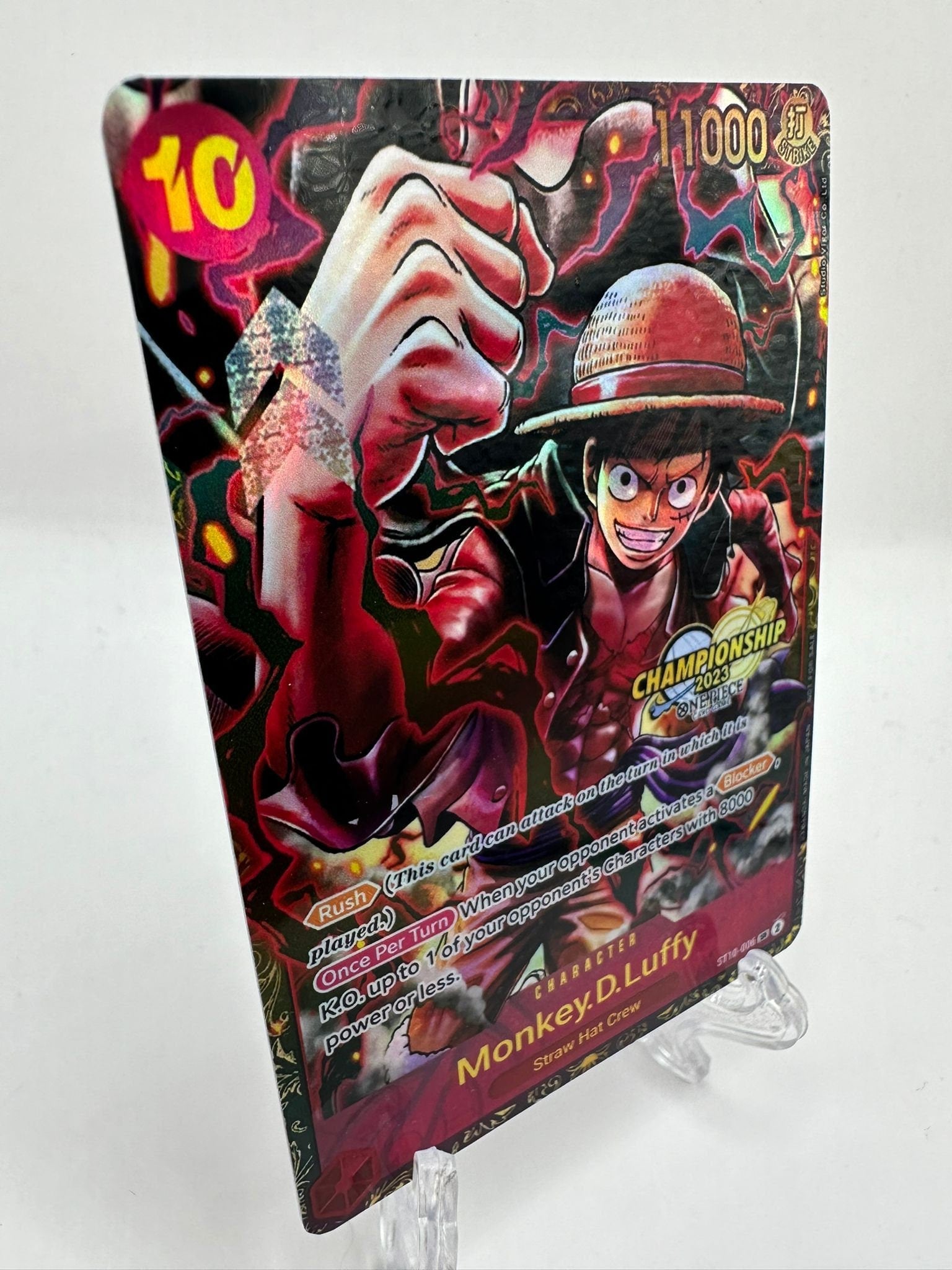 Monkey D Luffy st10 championship/proxy