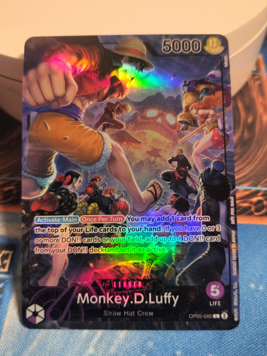 Monkey D Luffy Leader Promo op05-060 One Piece Proxy